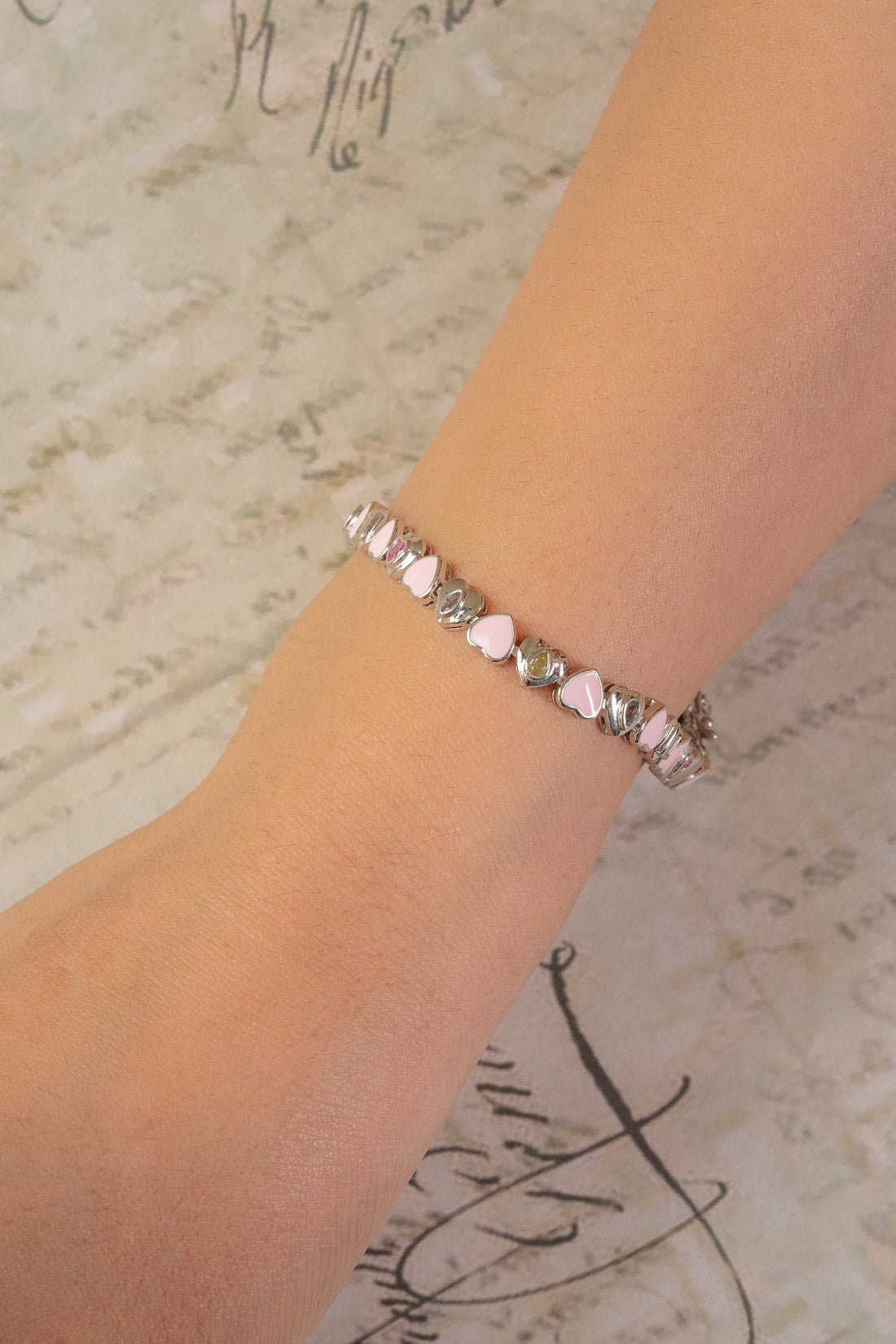 Rose Rhythm Pure Sterling Silver Bracelet