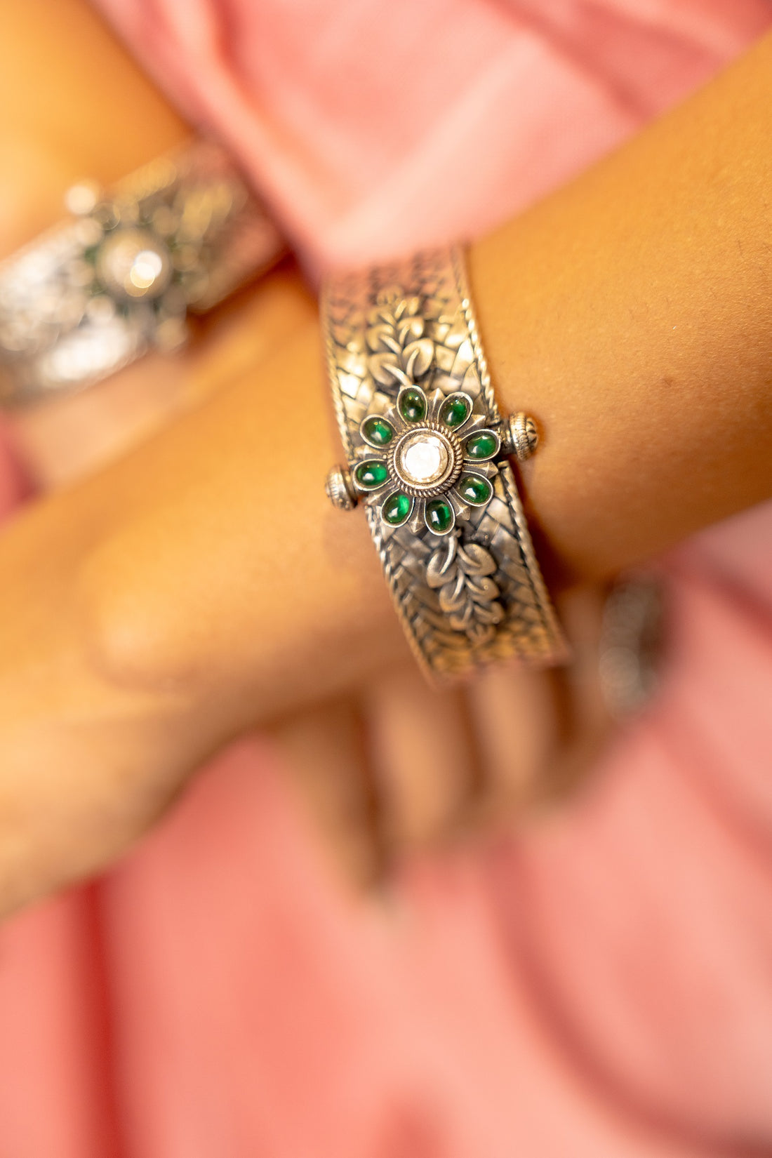 Nalini Silver Bangle