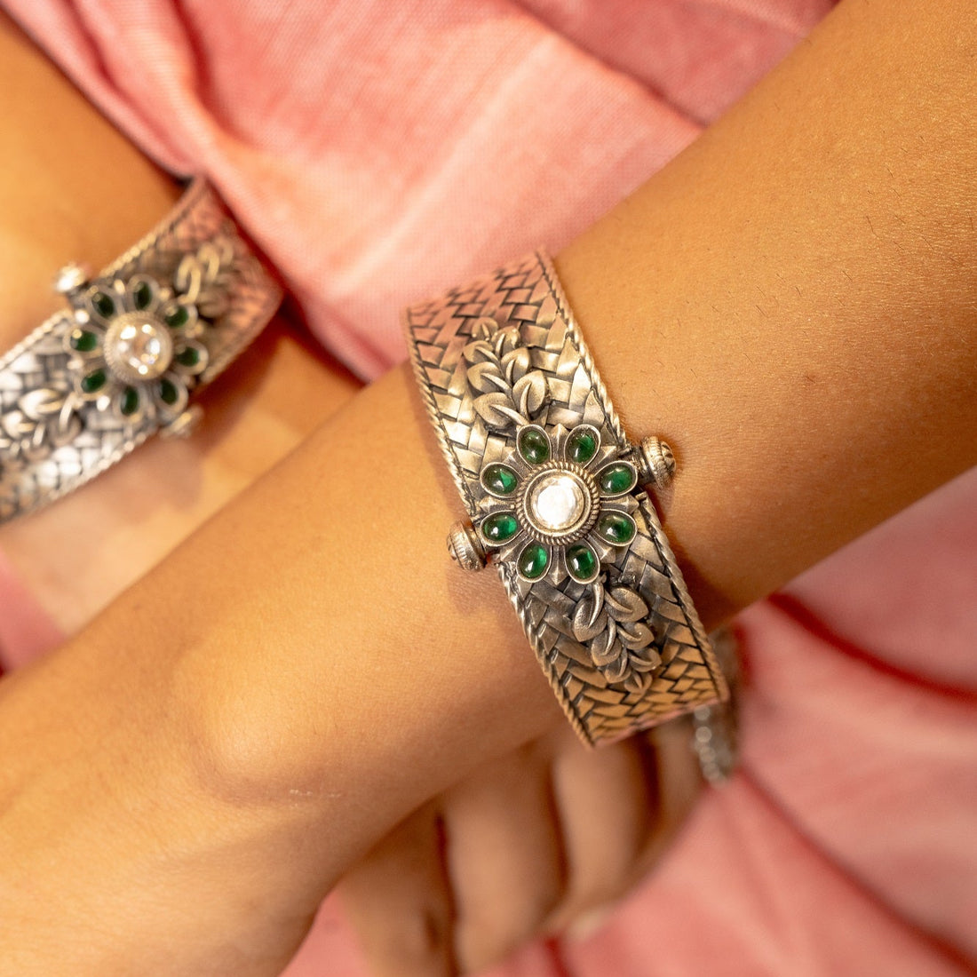 Nalini Silver Bangle