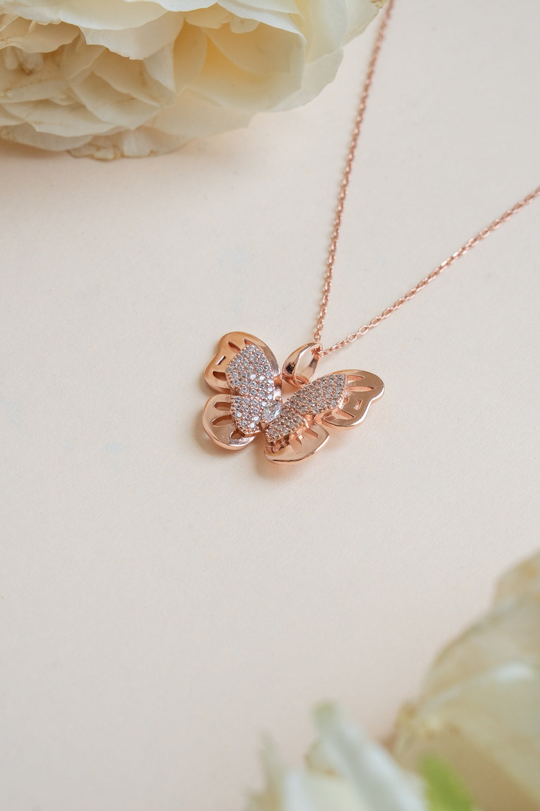 Papillon Velora Sterling Silver Chain Pendant