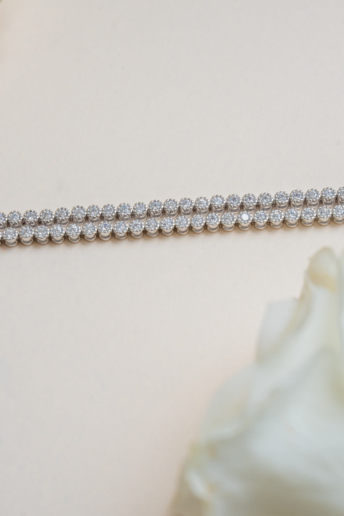 Twilight Tennis Sterling Silver Bracelet