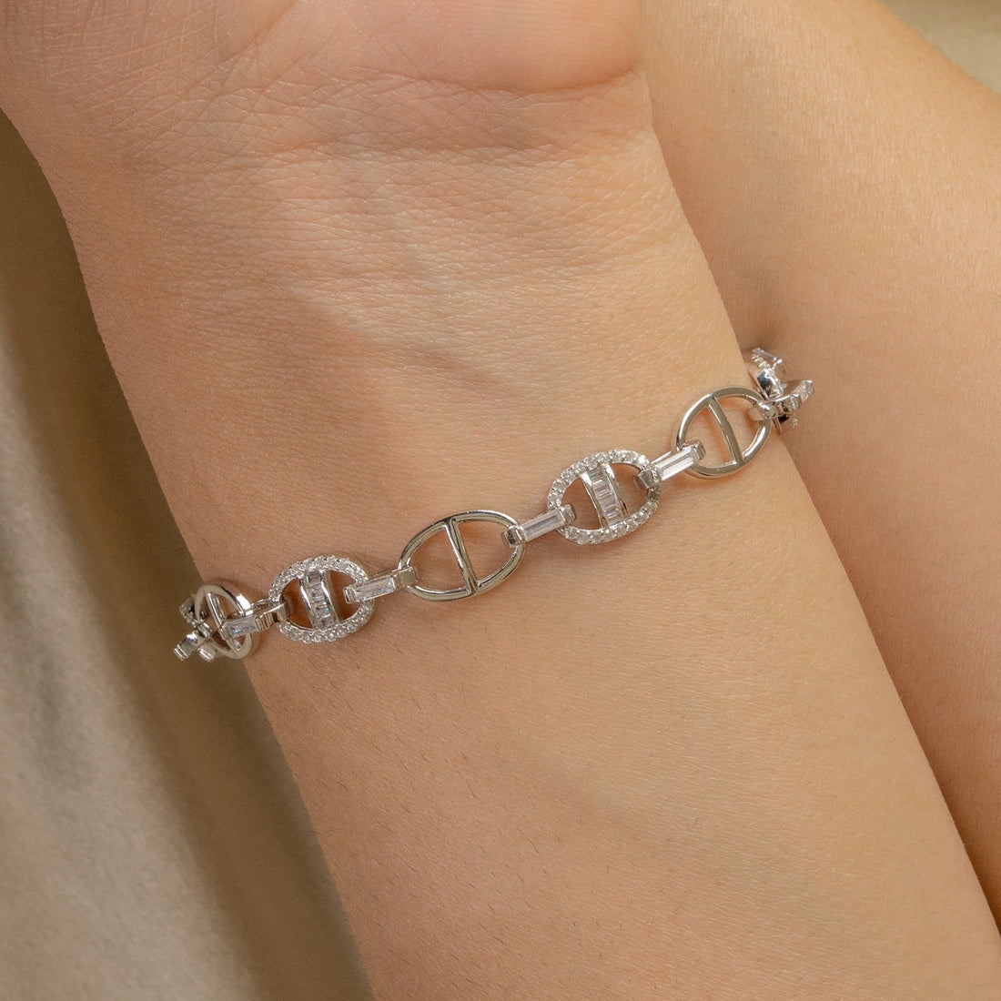 Urban Karigari Sterling Silver Bracelet