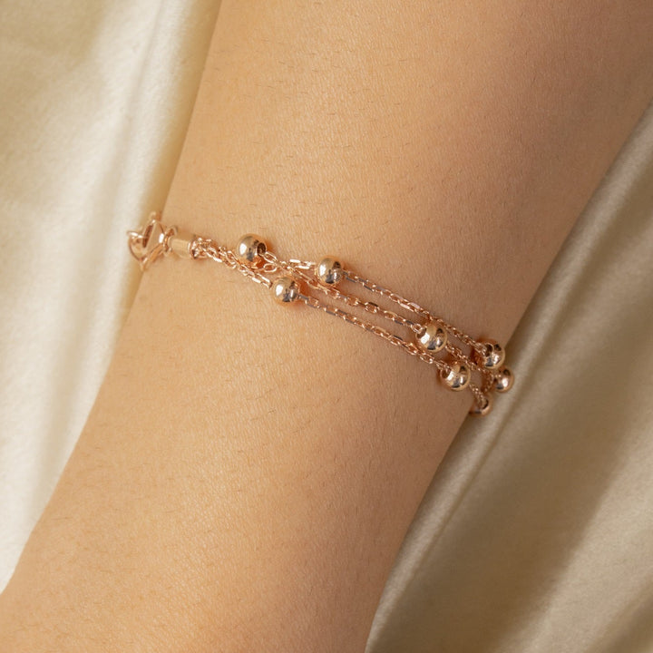 Chandrika Rose Sterling Silver Bracelet