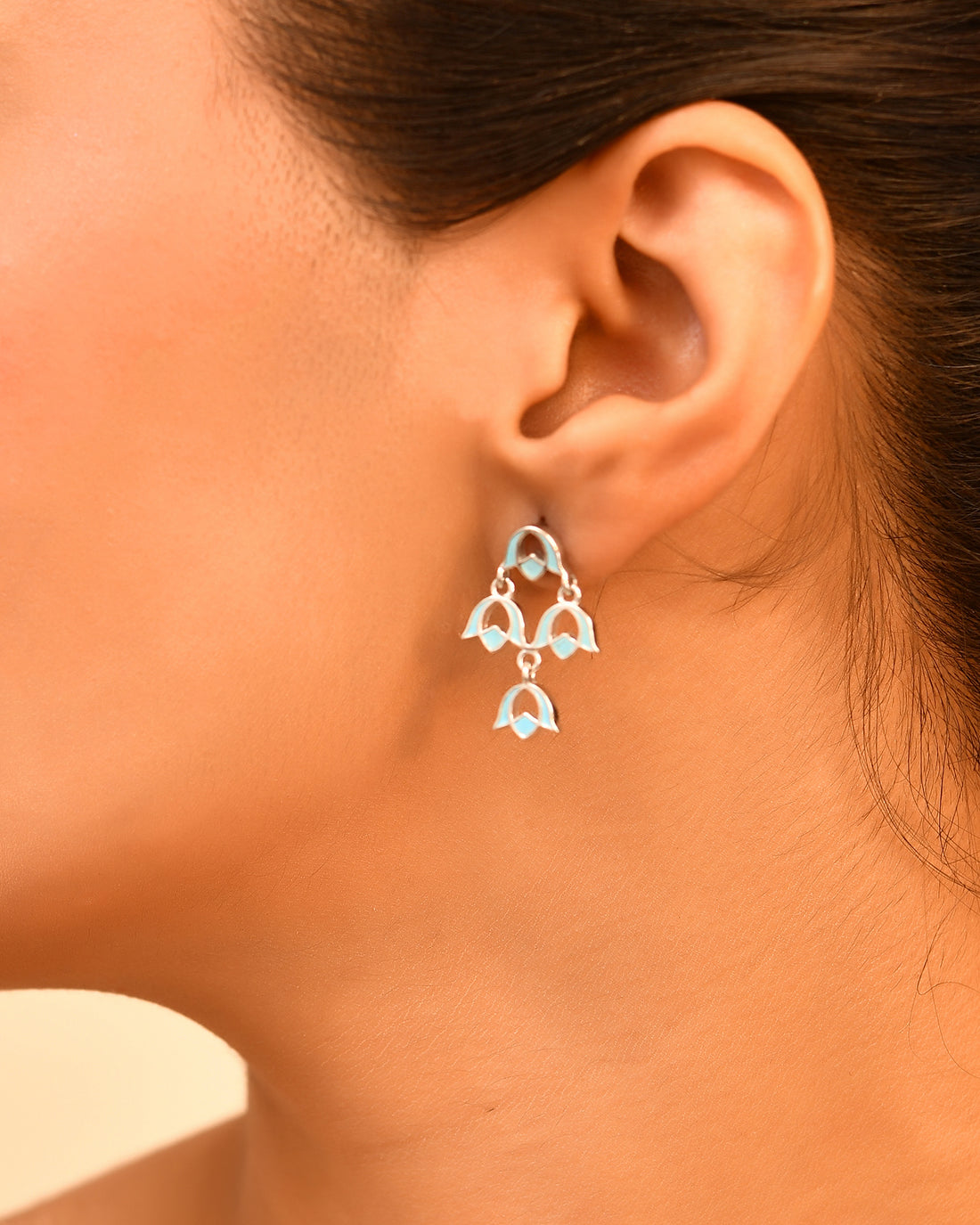 Riva Bells 925 Sterling Silver Chain Pendant Set