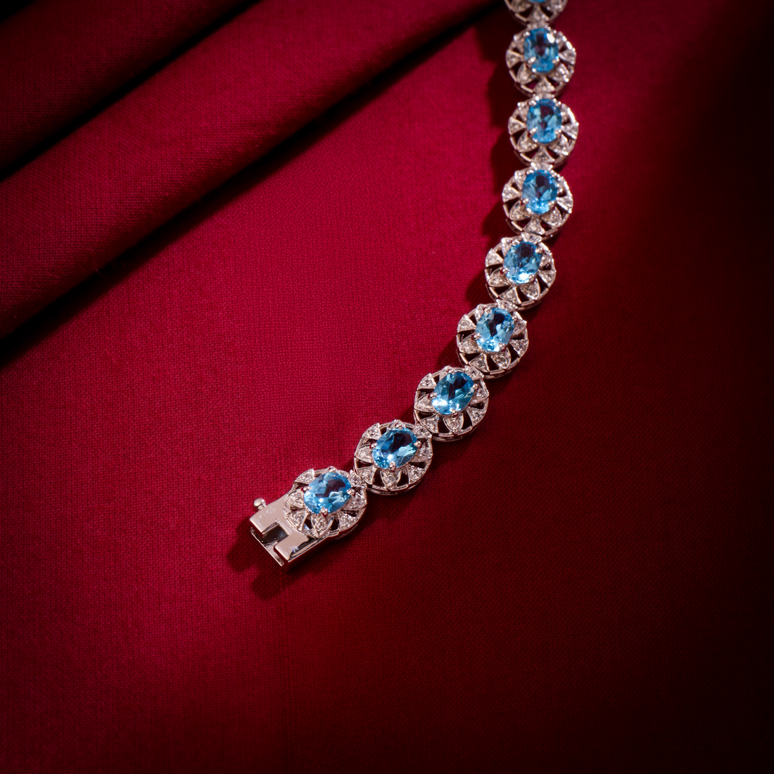 Blue Topaz Bracelet