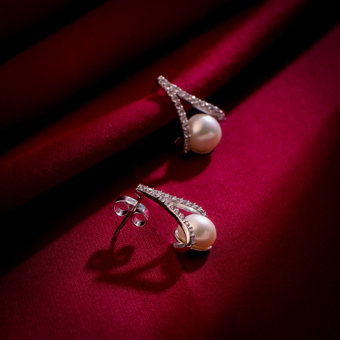 Pearl Stud Earrings