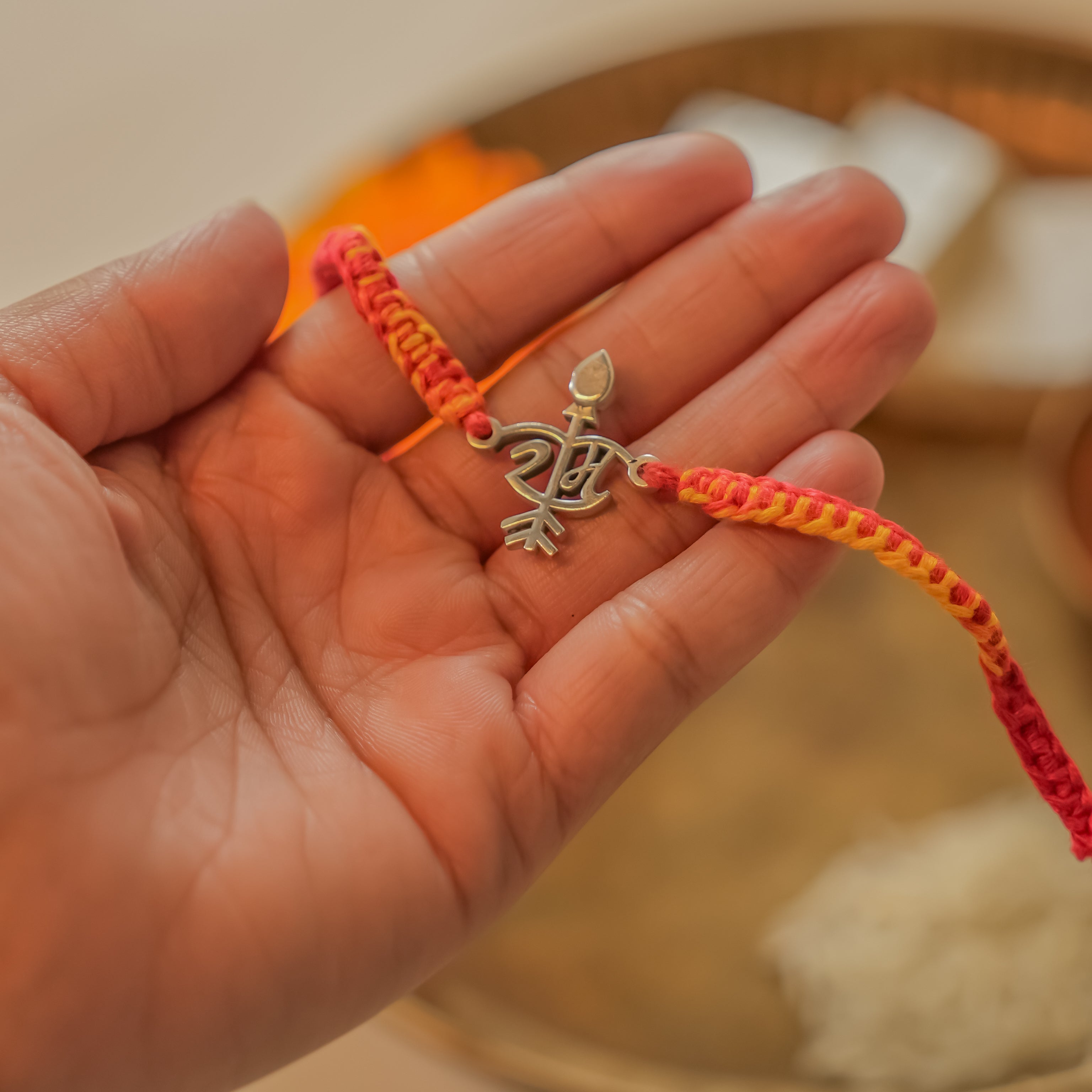 Ram 925 Sterling Silver Rakhi