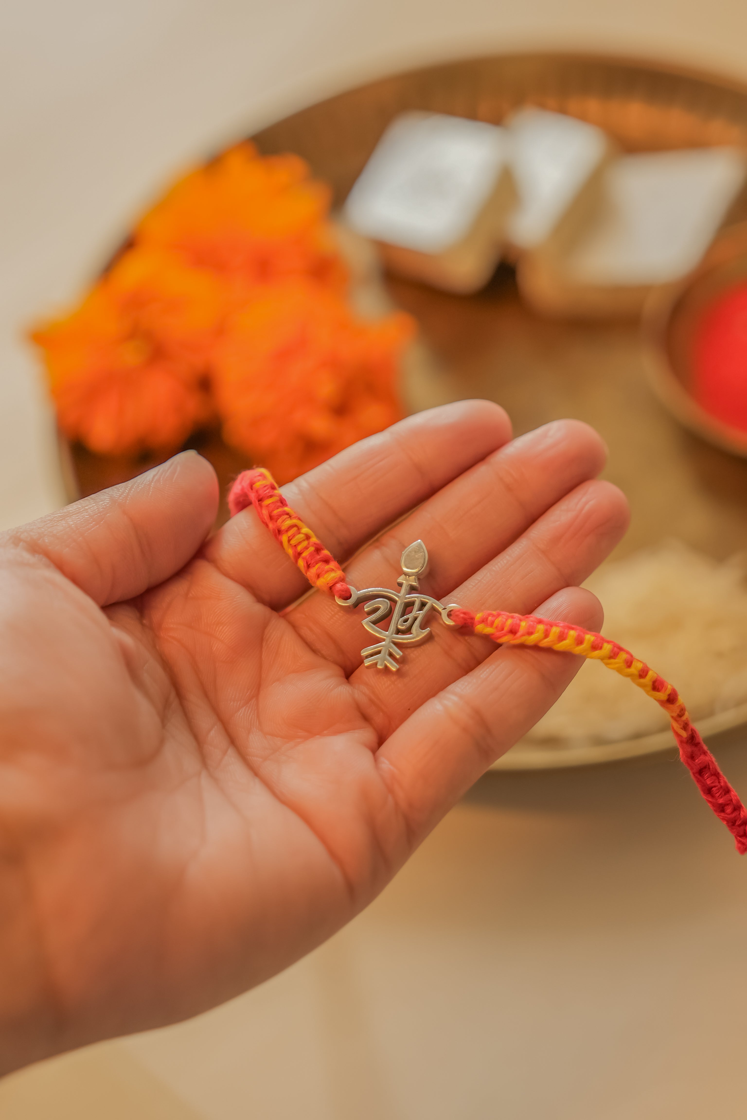 Ram 925 Sterling Silver Rakhi