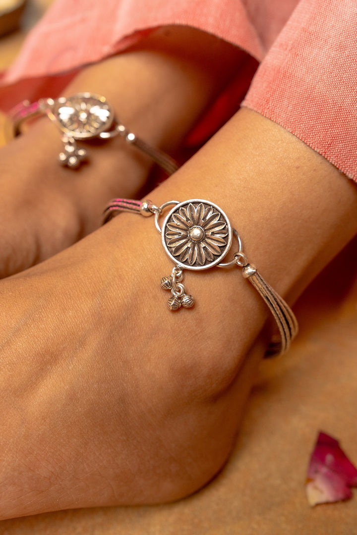 Myra Silver Anklet