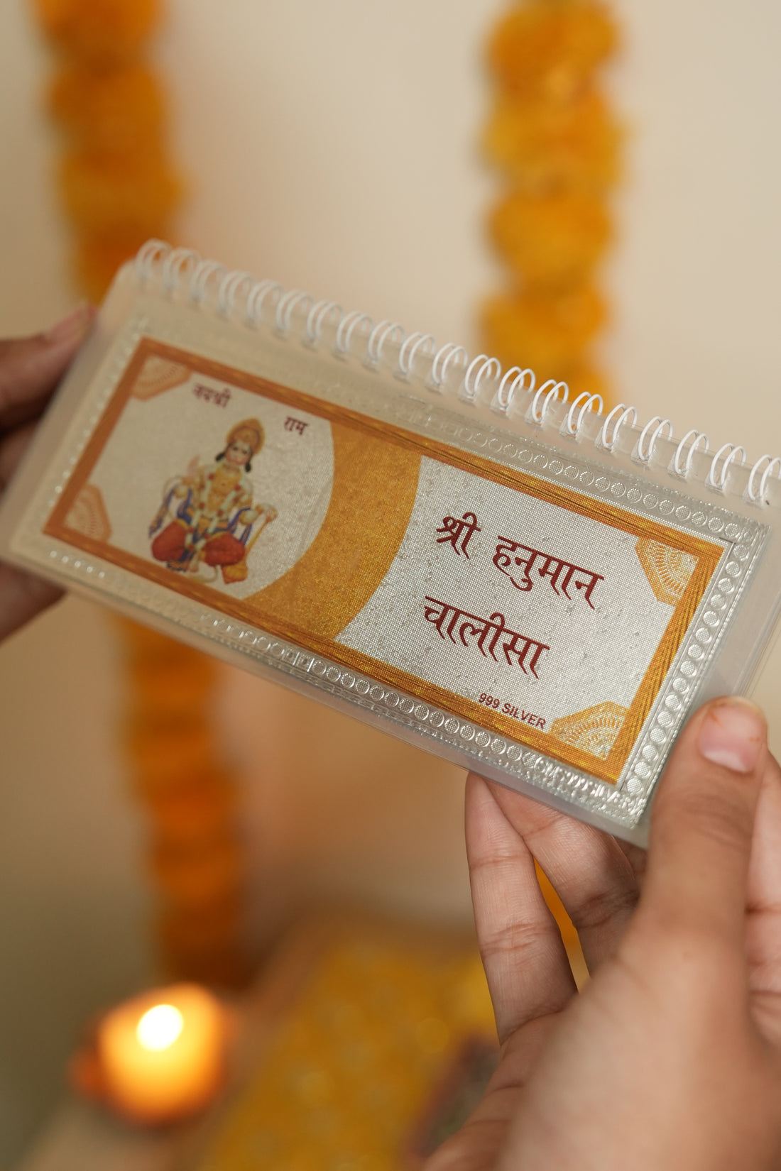 Silver 999 Hanuman Chalisa