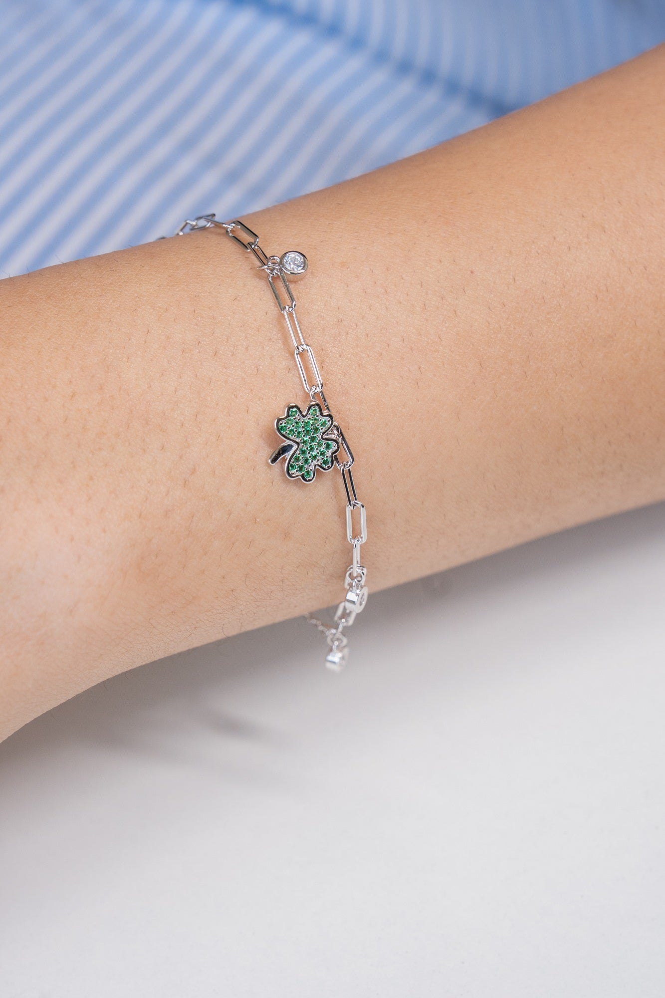 Lucky Noor Sterling Silver Bracelet