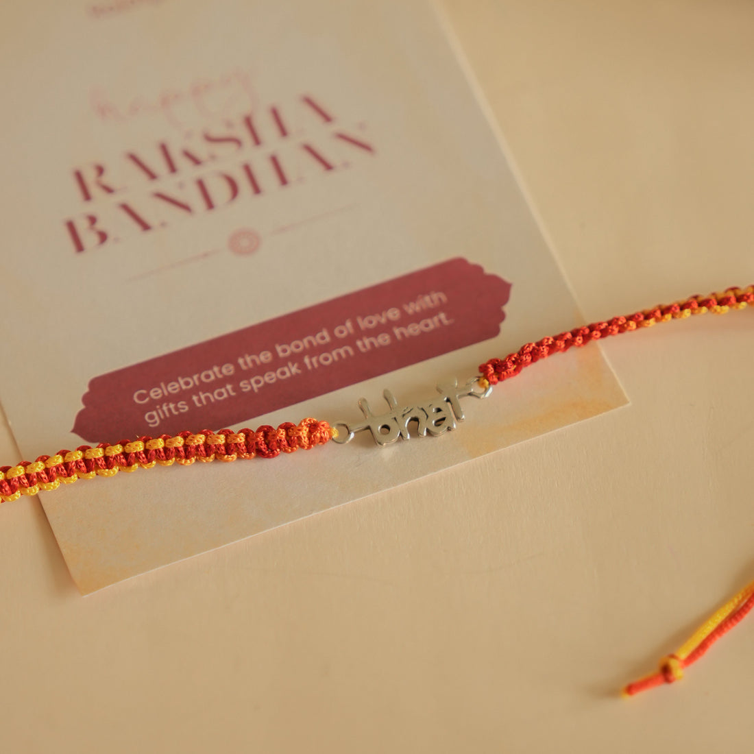 Bhai 925 Silver Rakhi