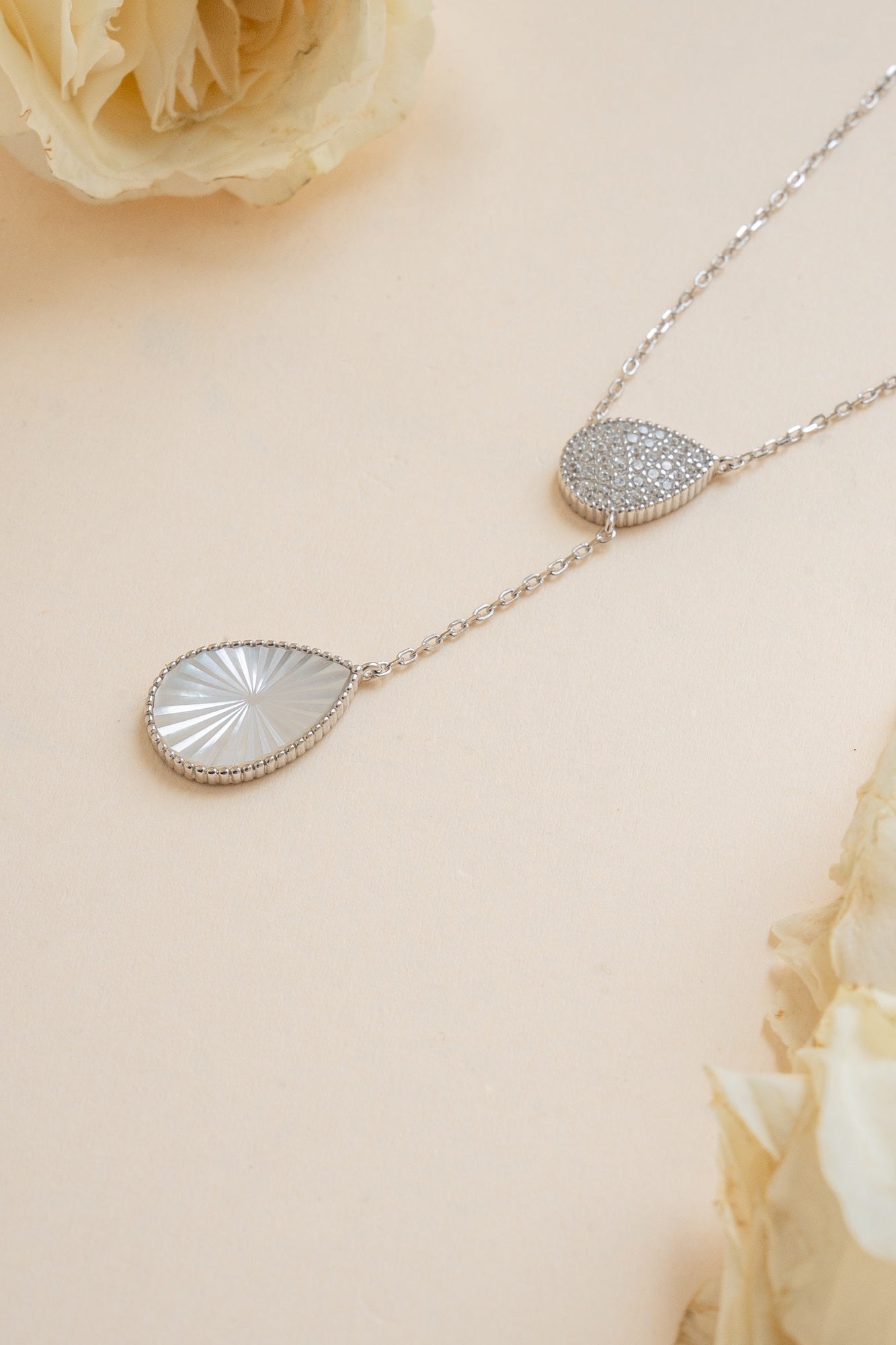 Riwaayat Sterling silver Chain pendant Set