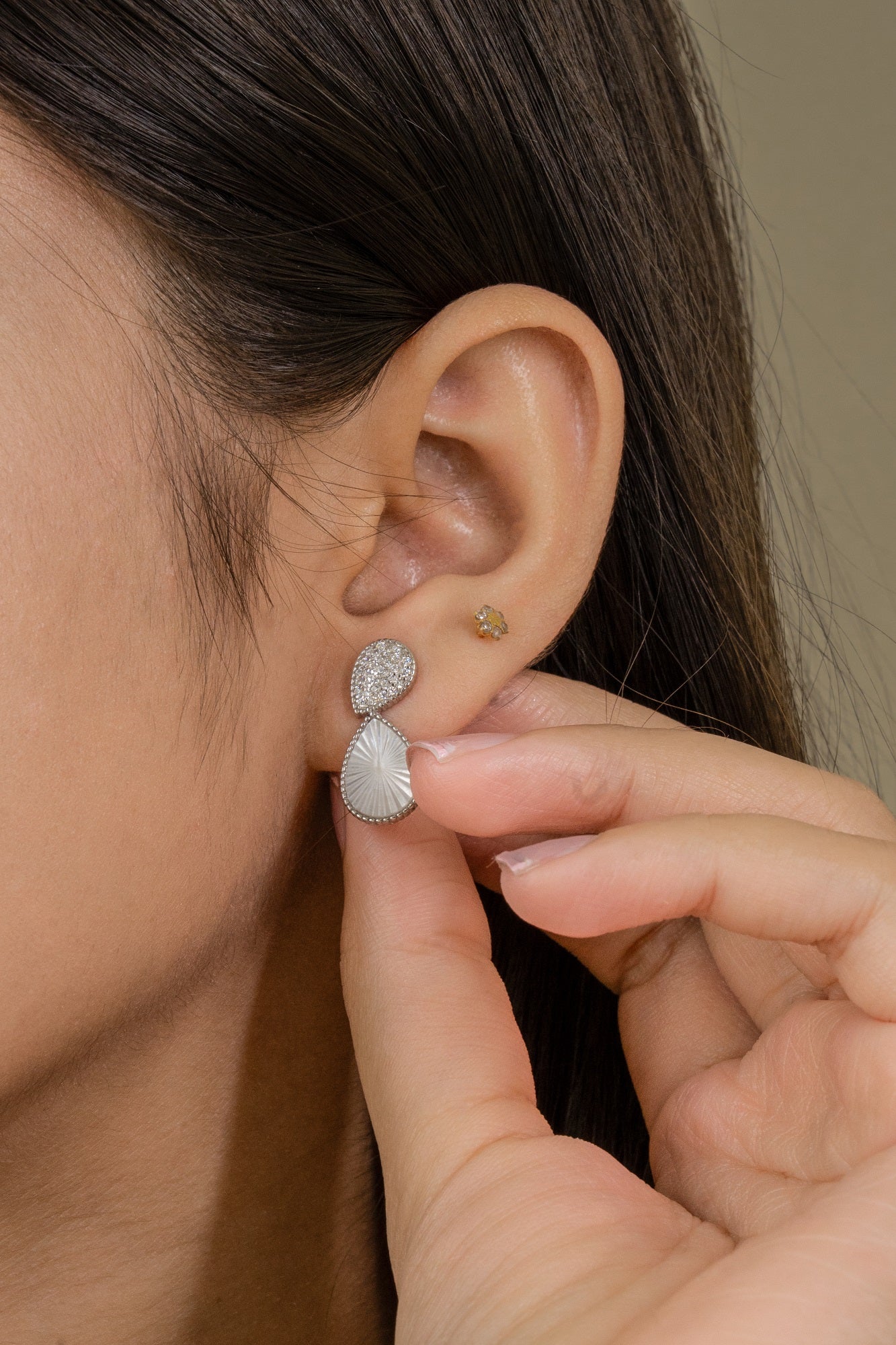 Riwaayat Sterling silver Chain pendant Set