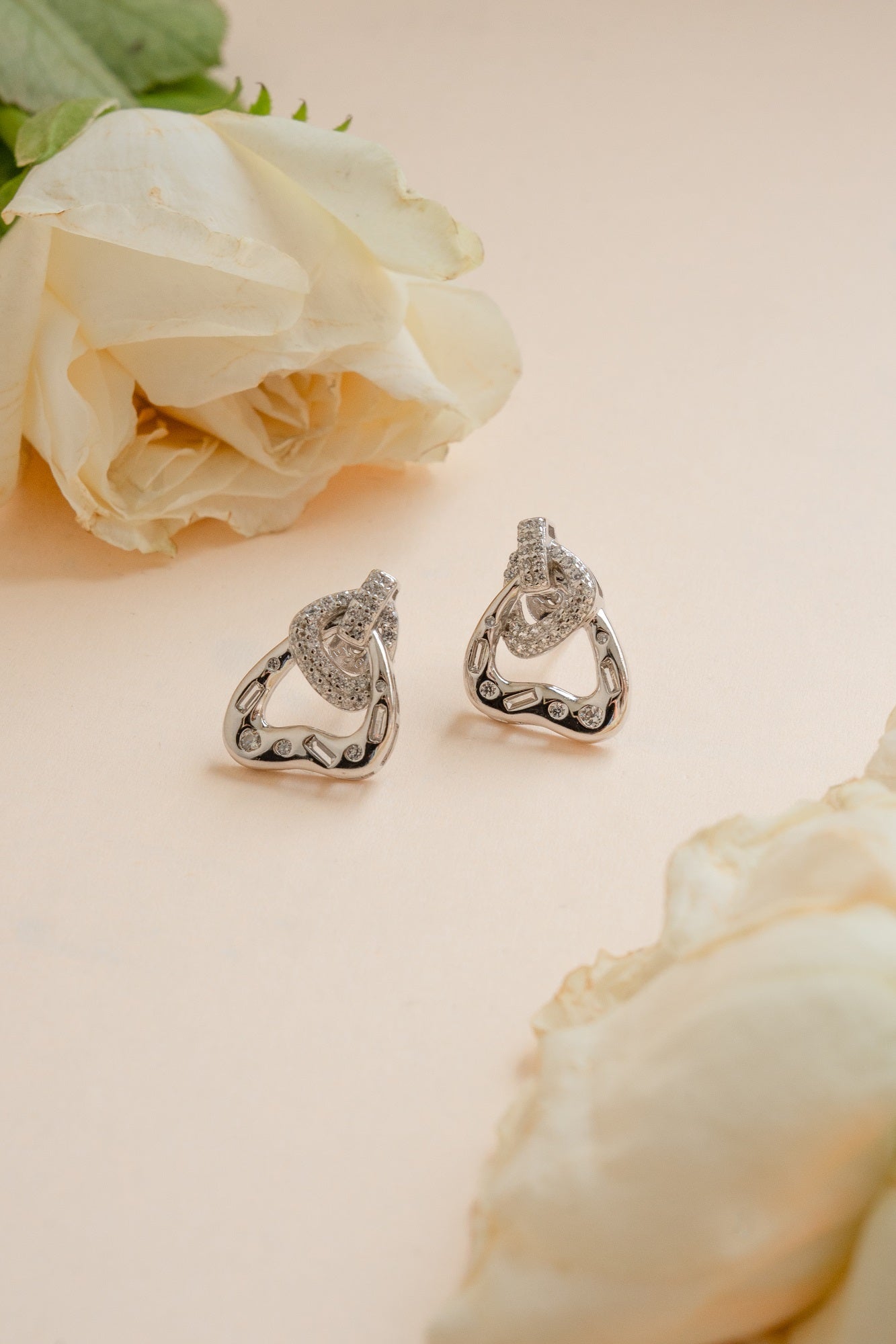 Urban loop Sterling Silver Pendant Set