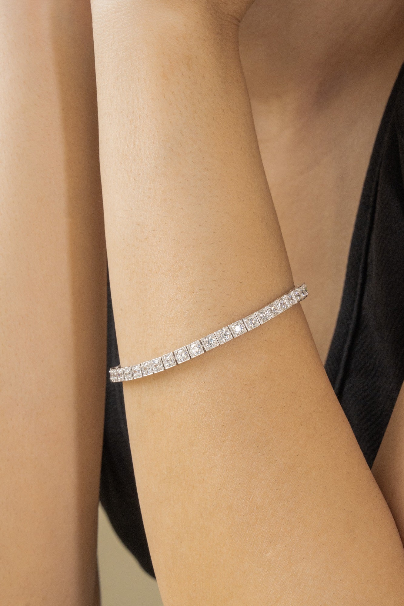 Tennis Sitara Sterling Silver Bracelet