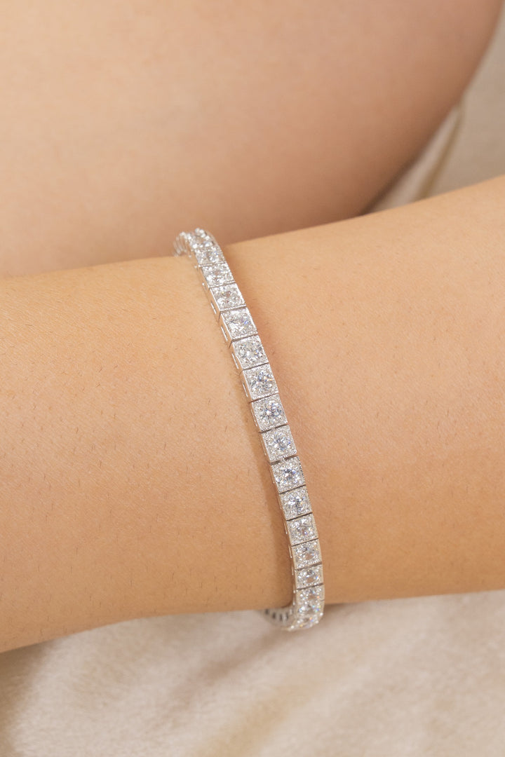 Tennis Sitara Sterling Silver Bracelet