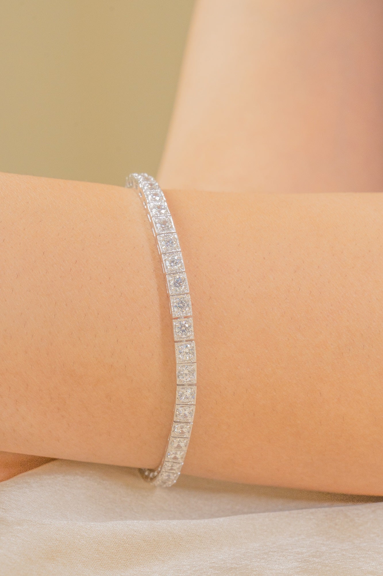 Tennis Sitara Sterling Silver Bracelet