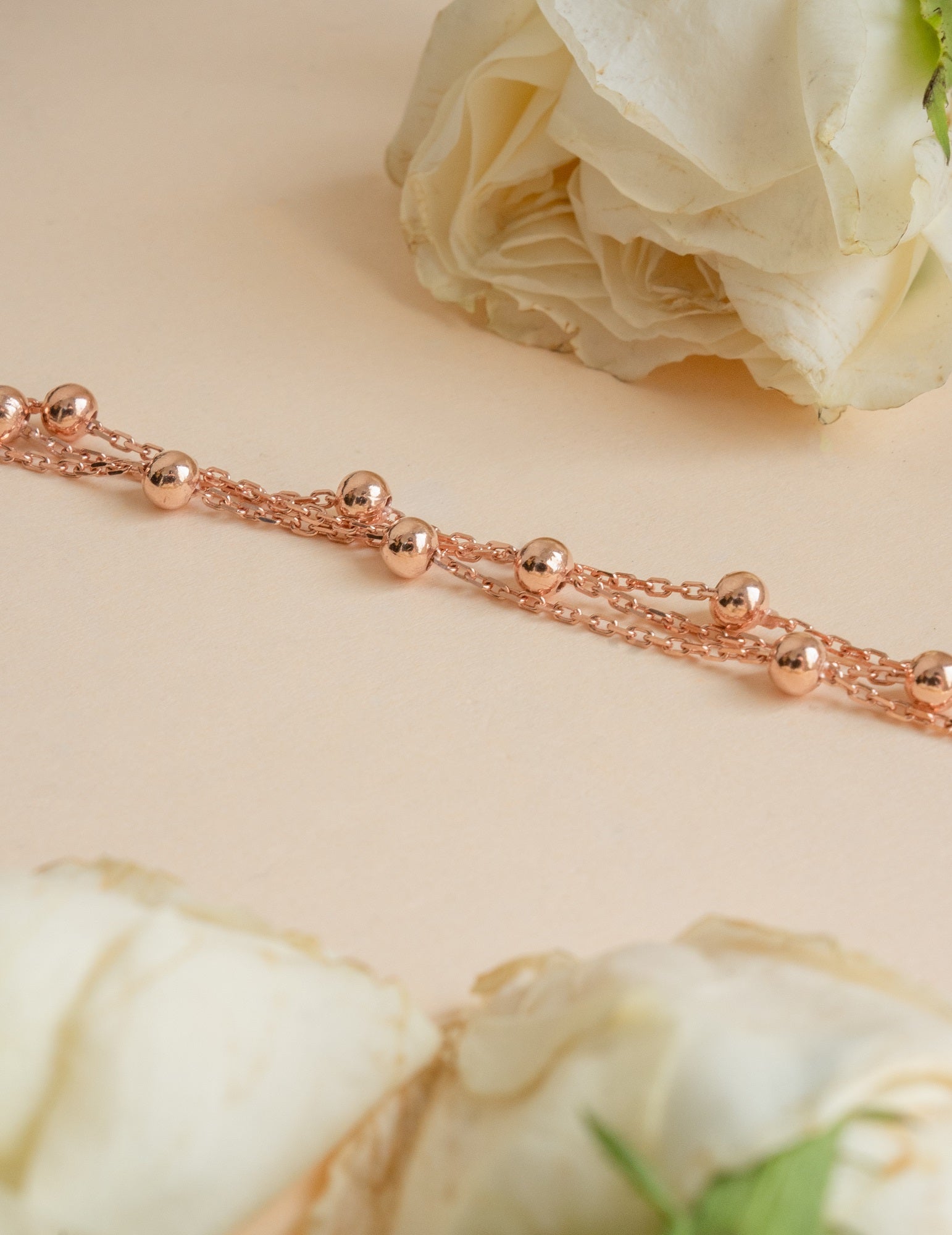 Chandrika Rose Sterling Silver Bracelet