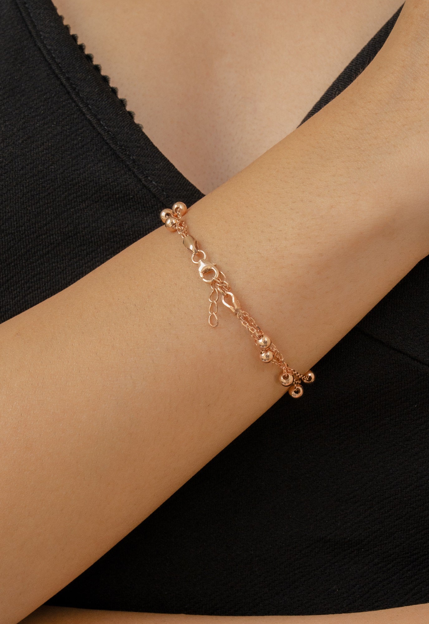 Chandrika Rose Sterling Silver Bracelet
