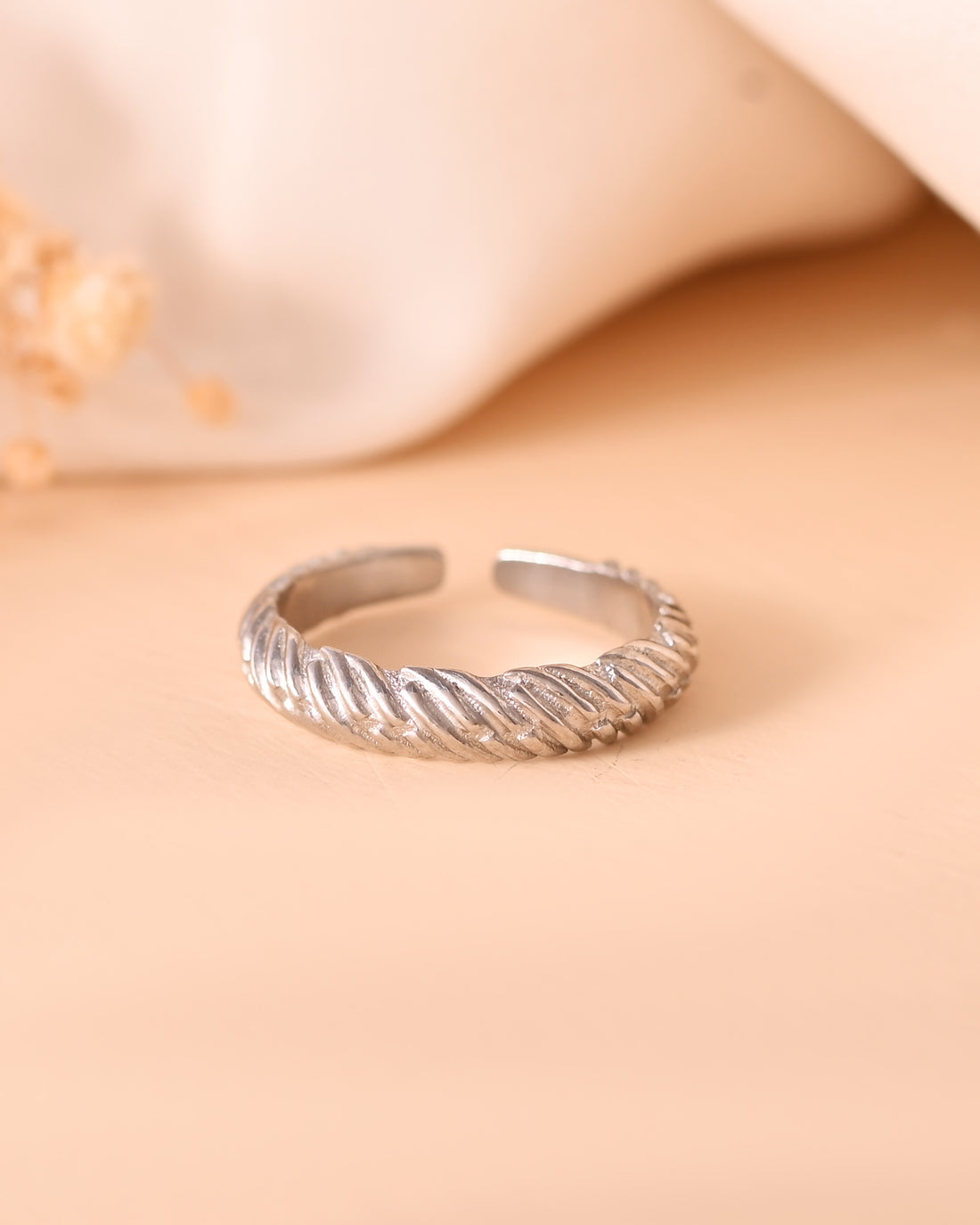Twisted Rope 925 Sterling Silver Cuff Ring8