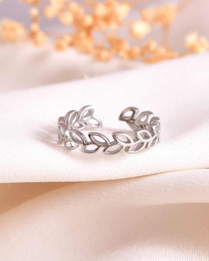 Flora Eternity Sterling Silver Ring