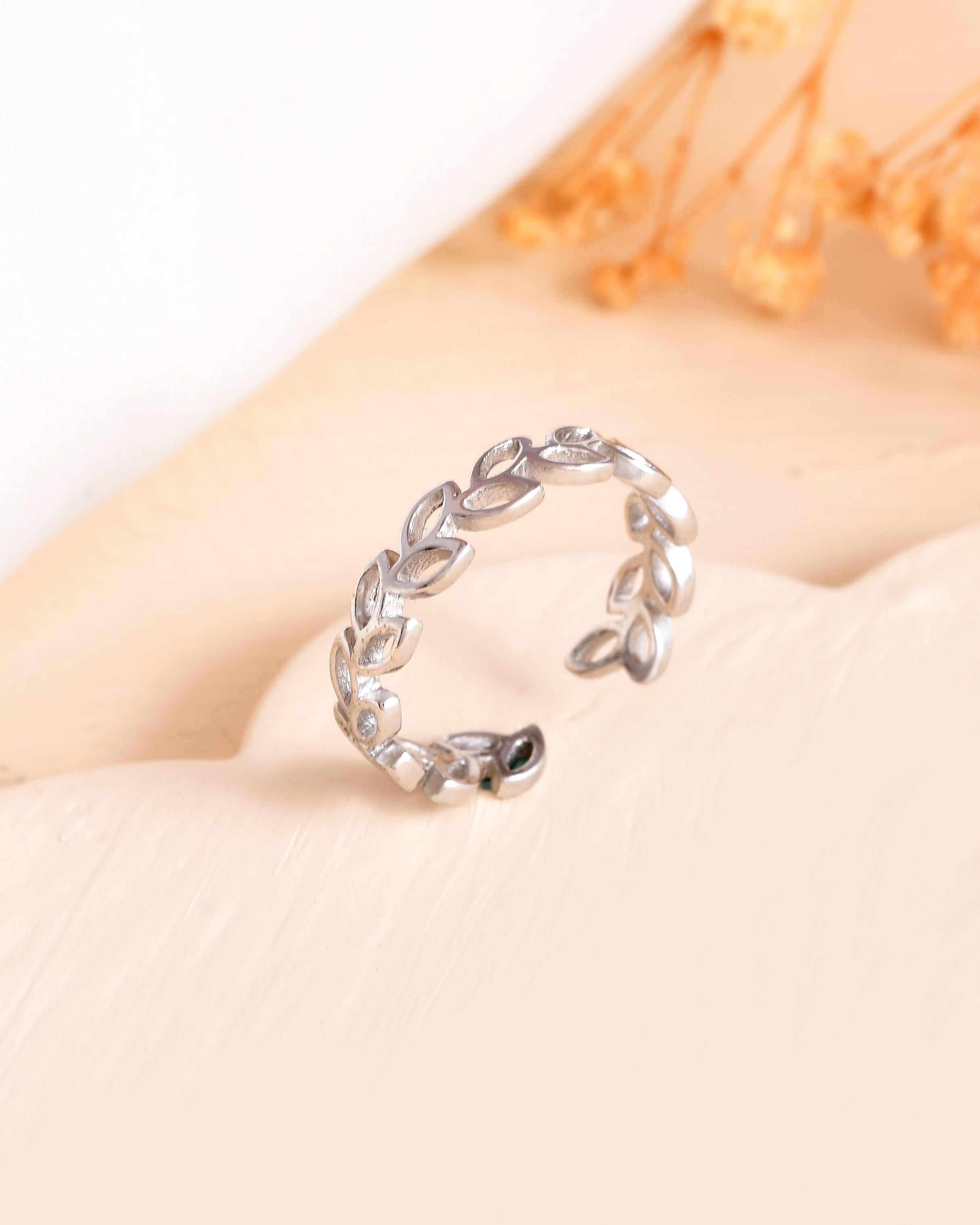 Flora Eternity Sterling Silver Ring