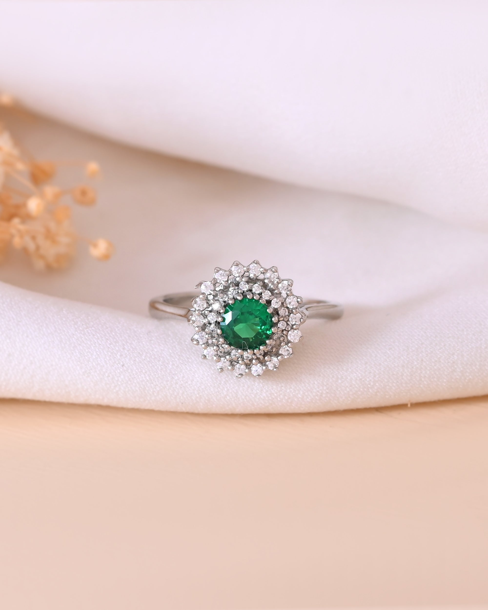 Verde Aura 925 Sterling Silver Ring