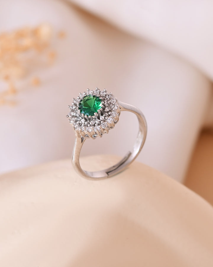 Verde Aura 925 Sterling Silver Ring