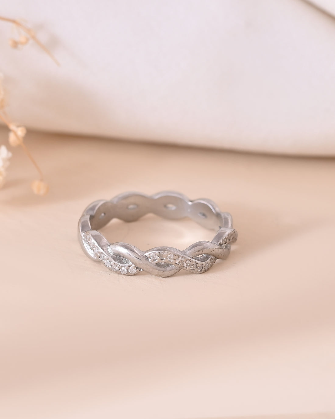 Eternal Twist 925 Sterling Silver Ring