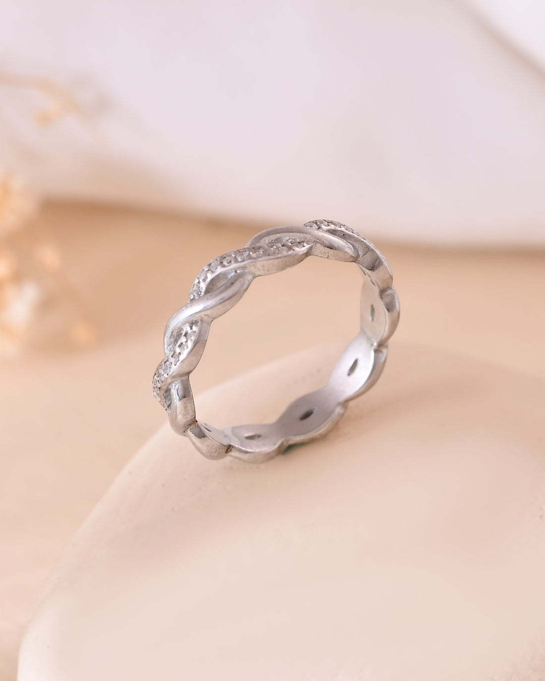 Eternal Twist 925 Sterling Silver Ring