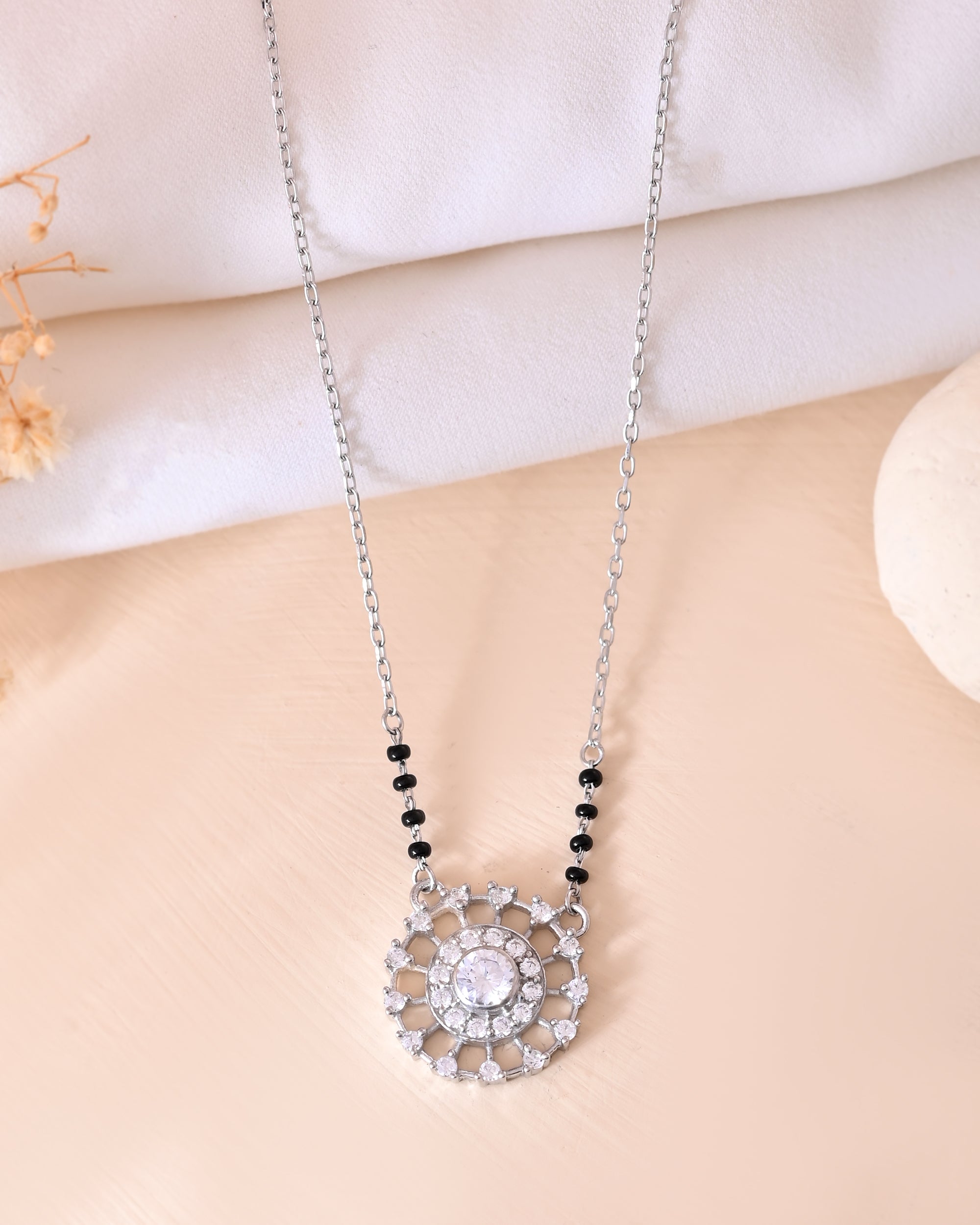 Drizzle Drop 925 Sterling Silver Mangalsutra
