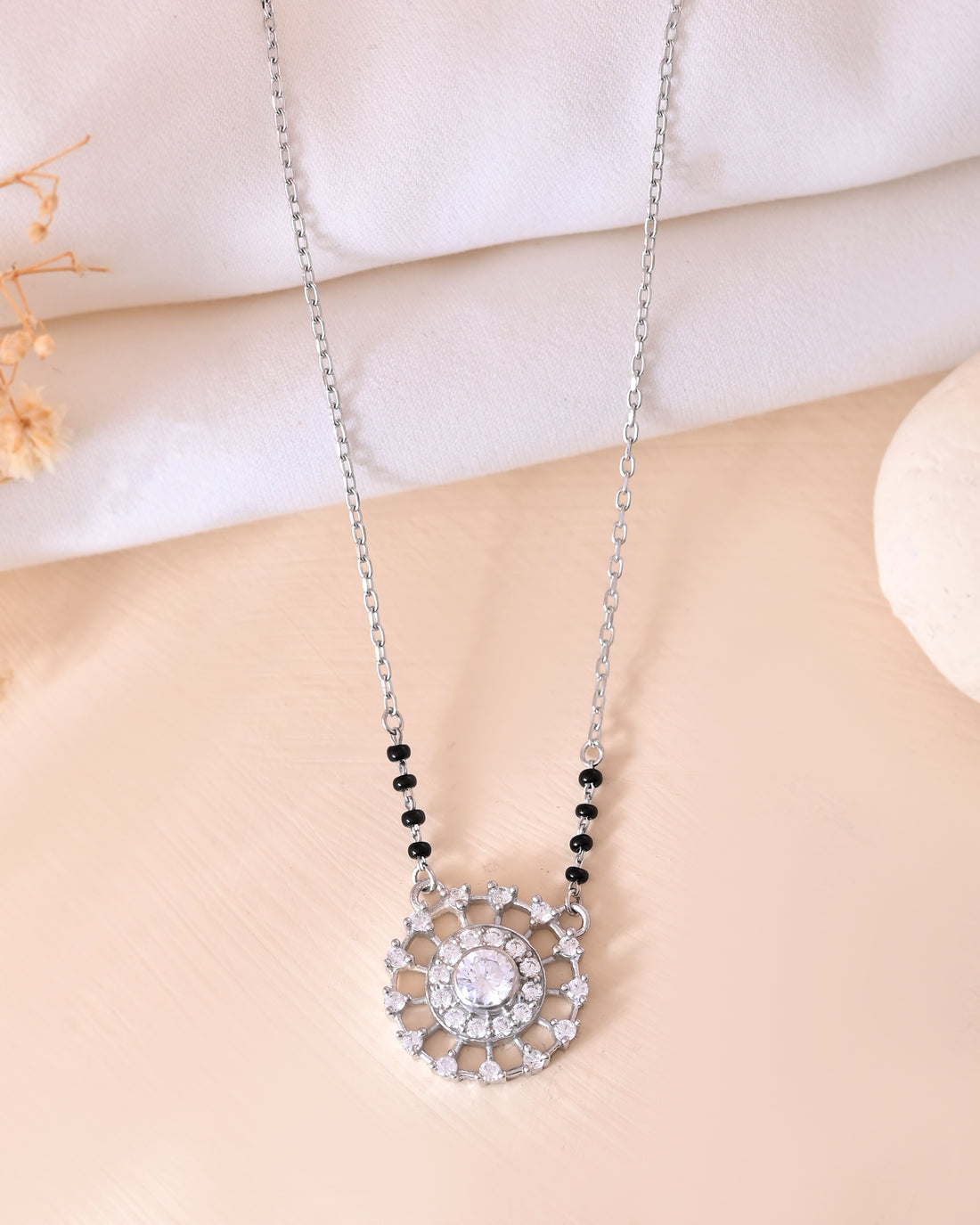 Drizzle Drop 925 Sterling Silver Mangalsutra