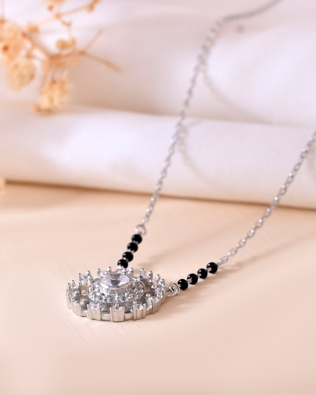 Drizzle Drop 925 Sterling Silver Mangalsutra