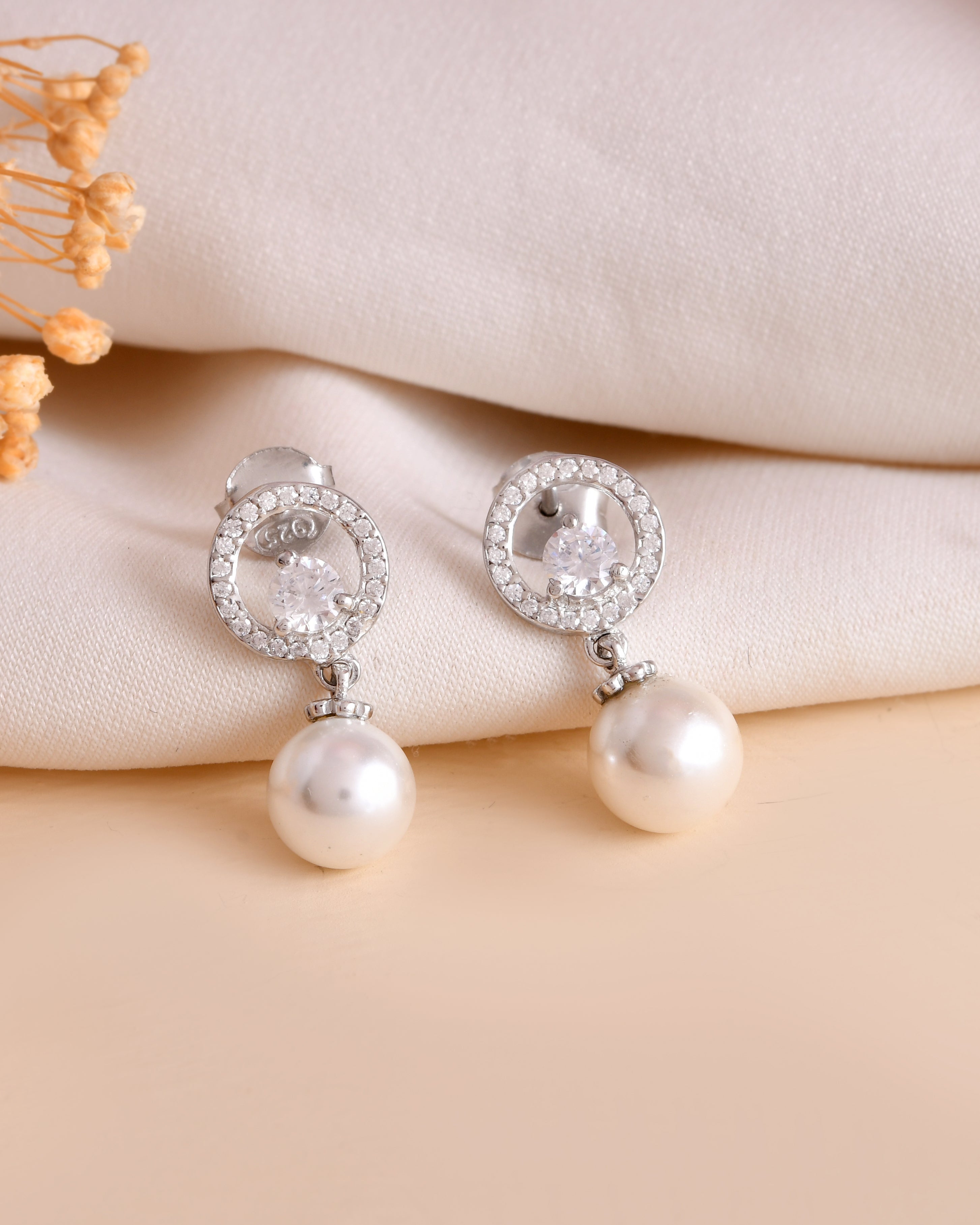 Amaya Delicate Sterling Silver Earrings