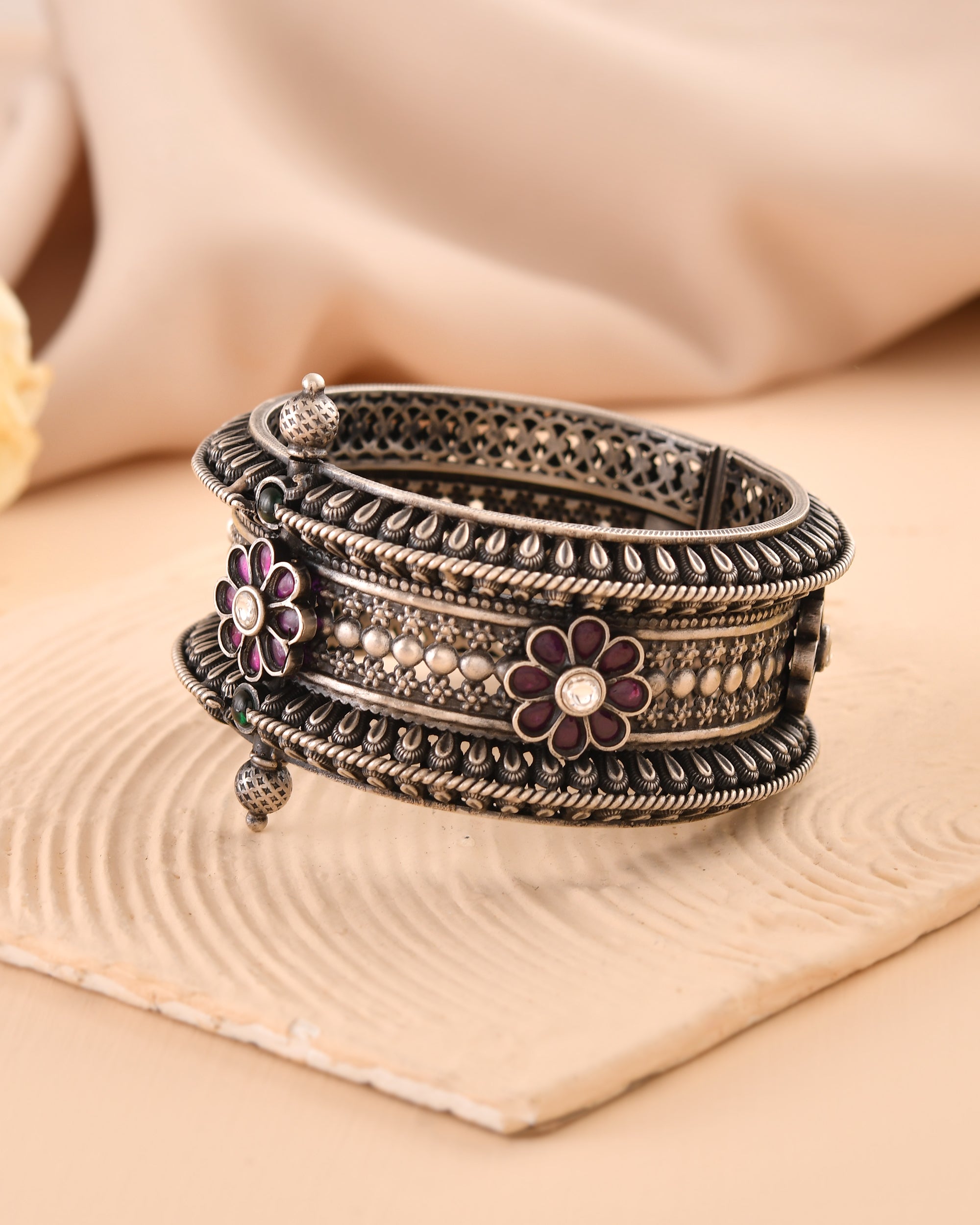 Devanshi Heritage 925 Silver Bangle