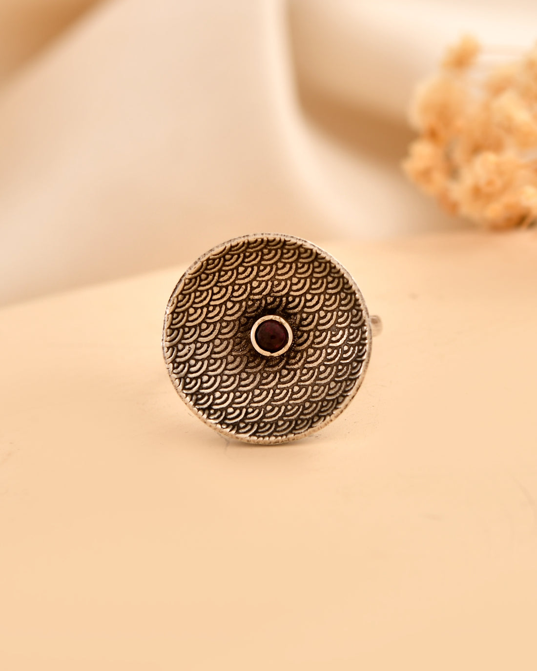 Suhana Oxidised 925 Silver Ring