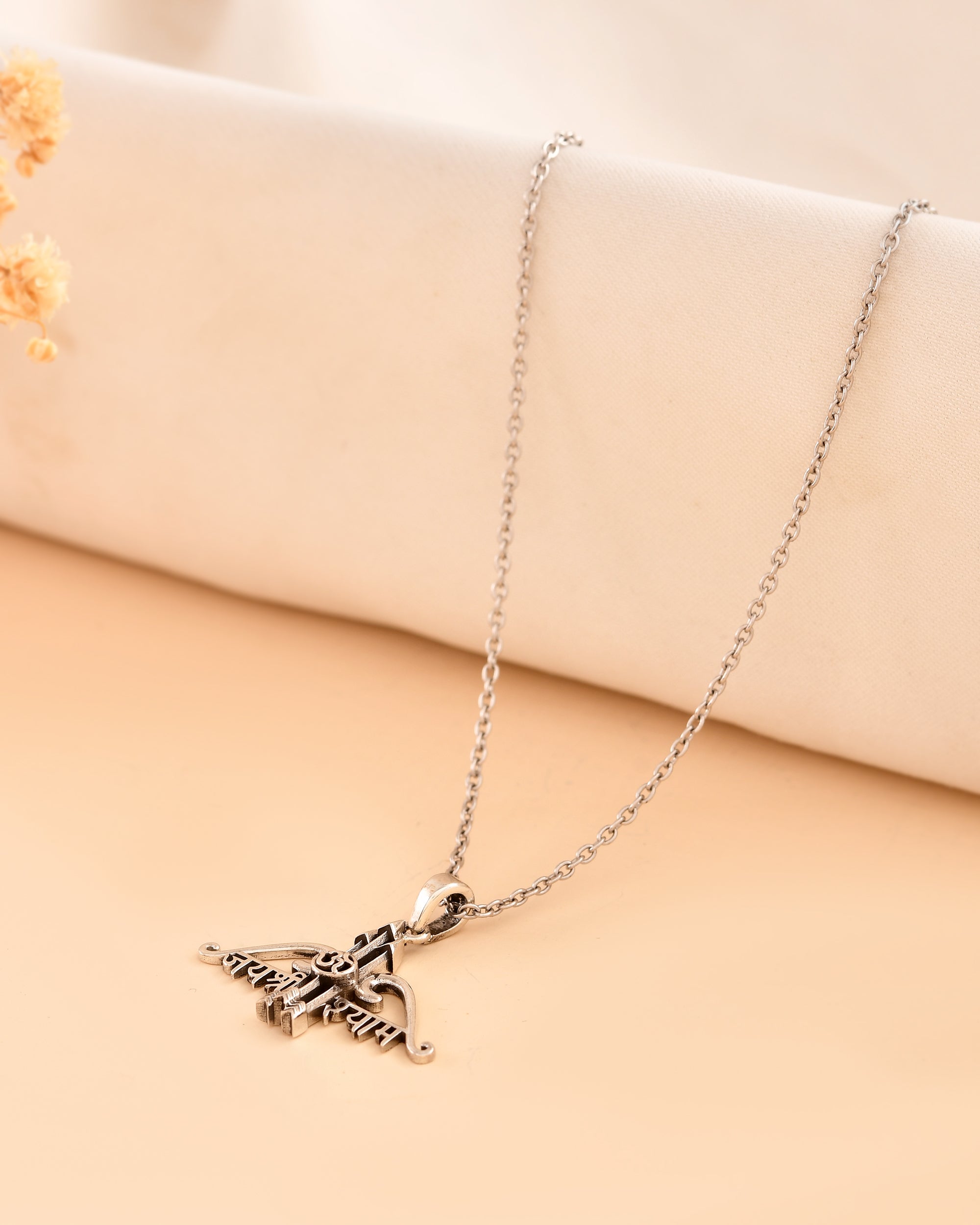 Jai Shree Shyam 925 Silver Pendant
