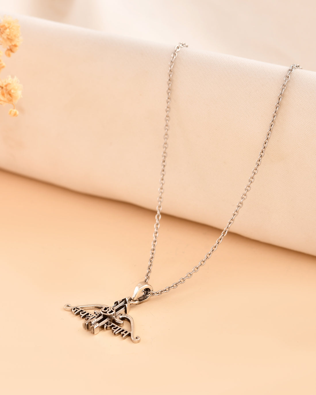 Jai Shree Shyam 925 Silver Pendant