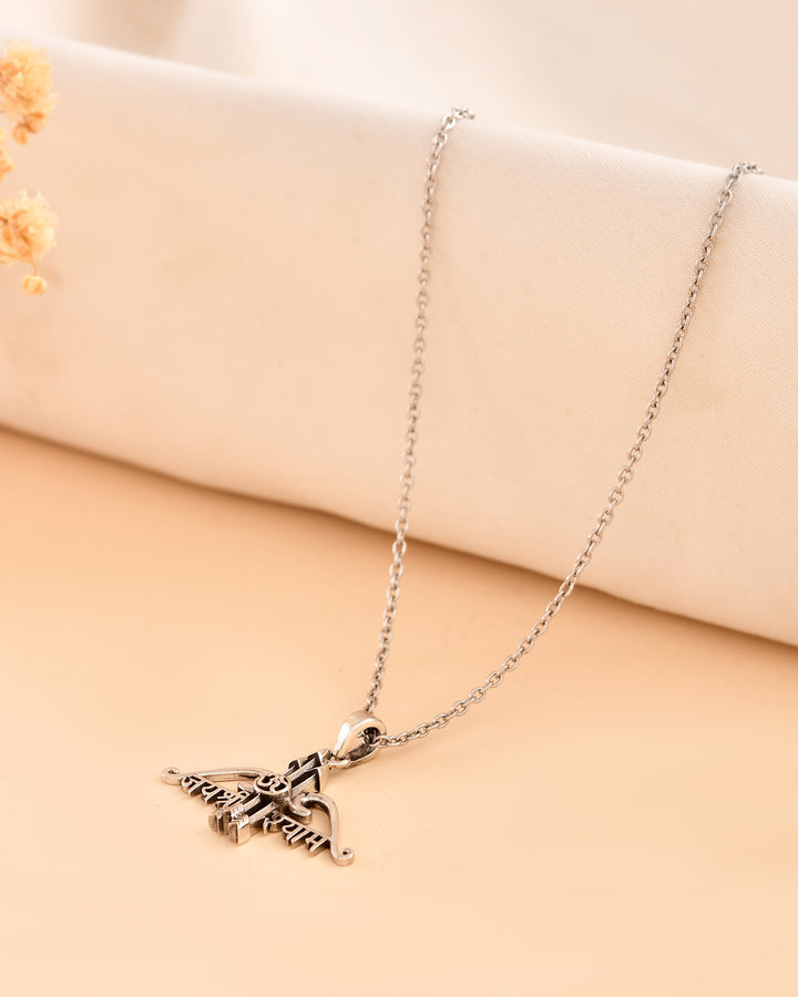 Jai Shree Shyam 925 Silver Pendant