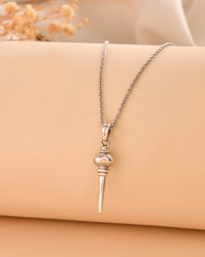 Hanuman Gada 925 Silver Pendant