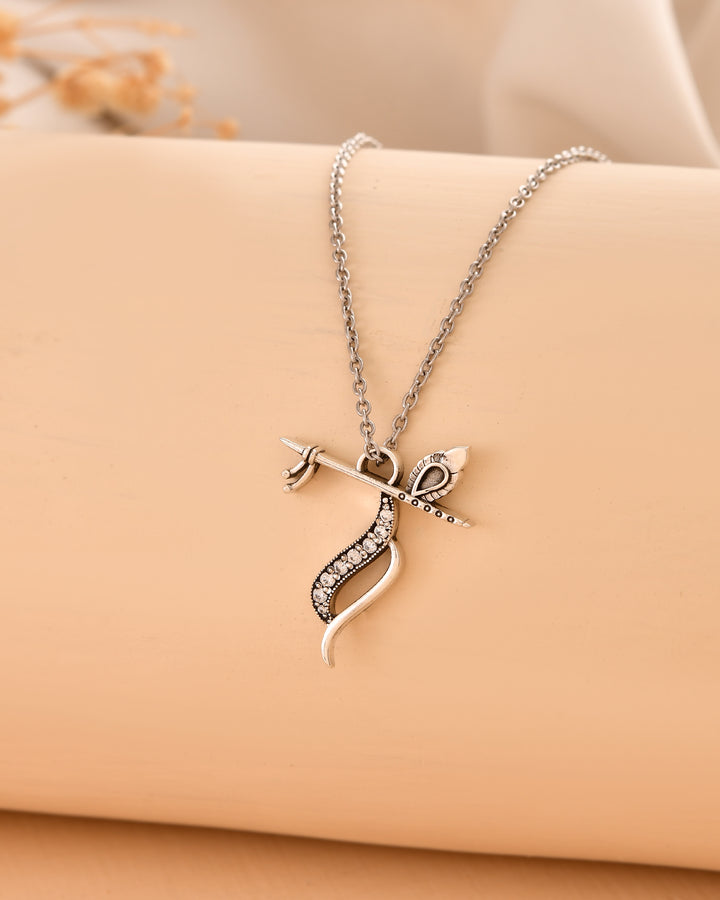 Krishna Flute 925 Silver Pendant