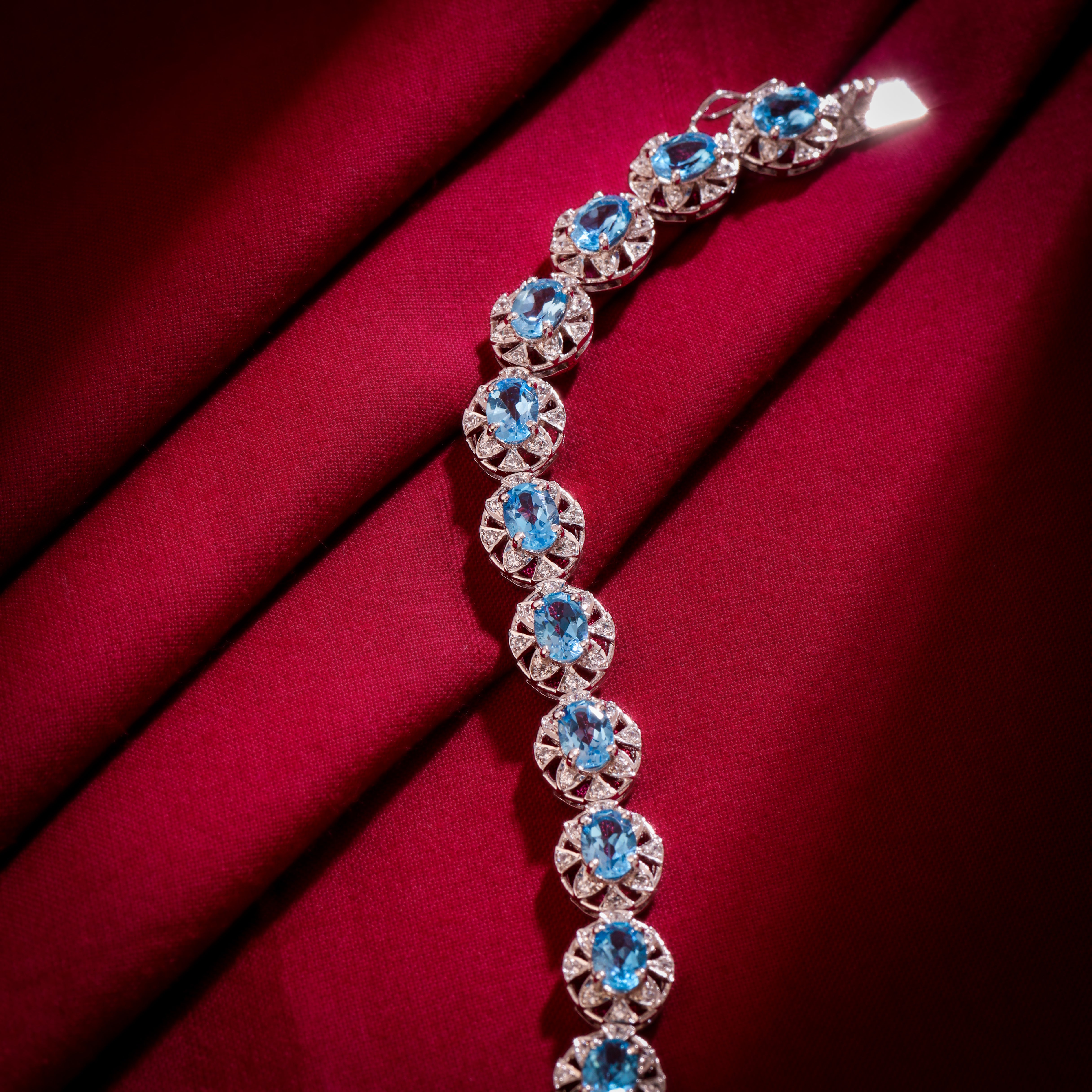 Blue Topaz Bracelet