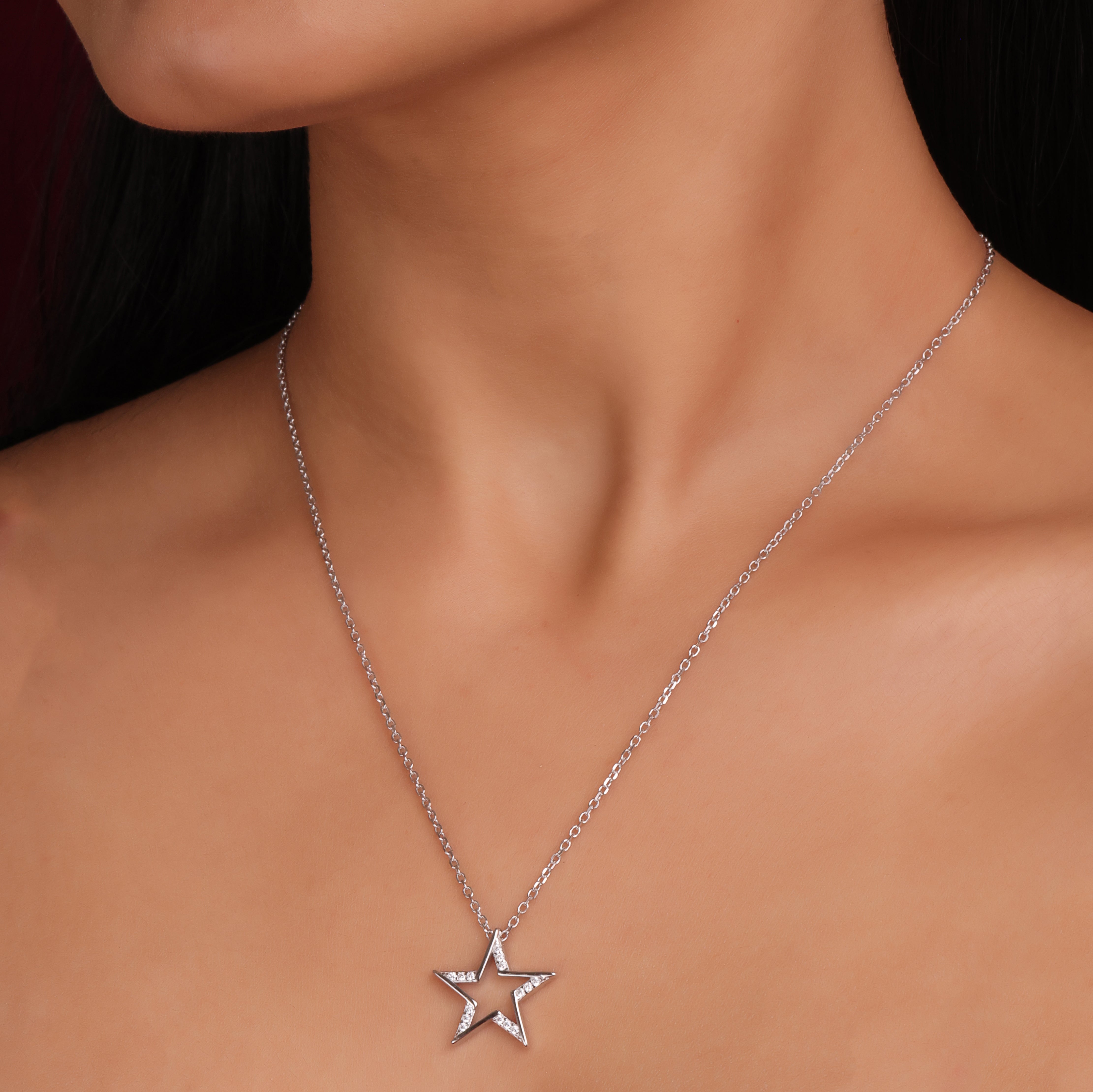 Dazzling Star Chain Pendant