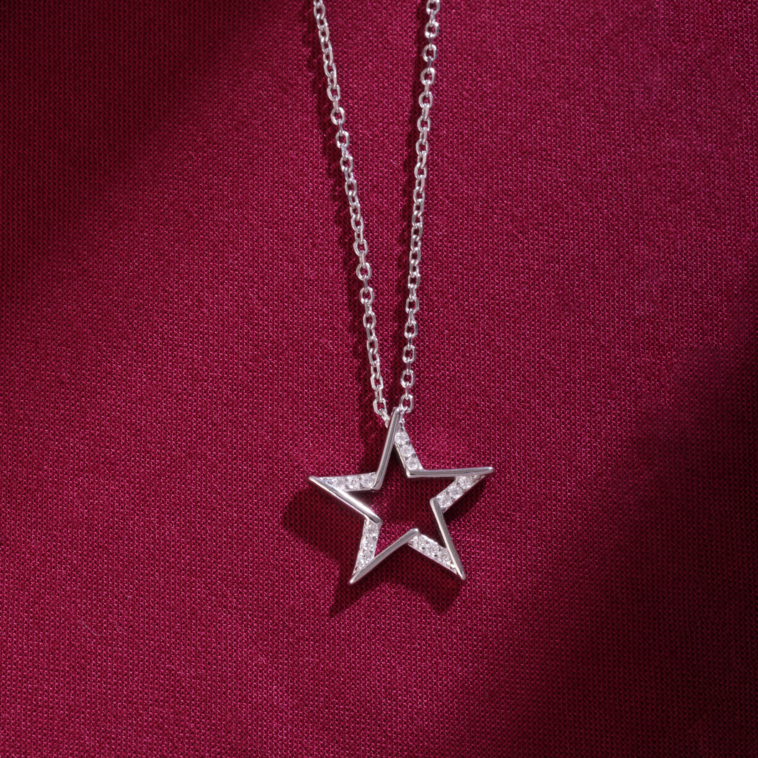 Dazzling Star Chain Pendant