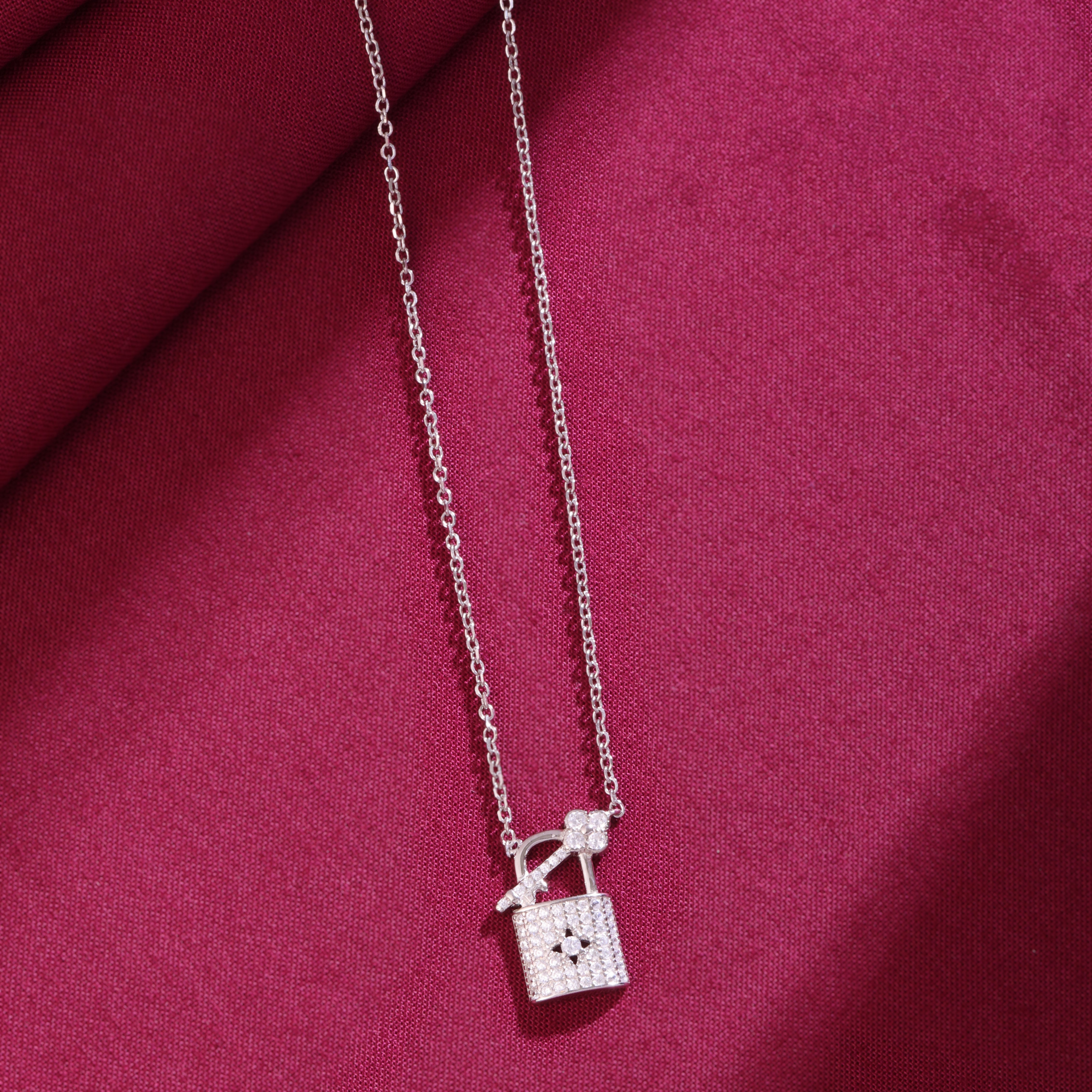 True Lock Chain Pendant