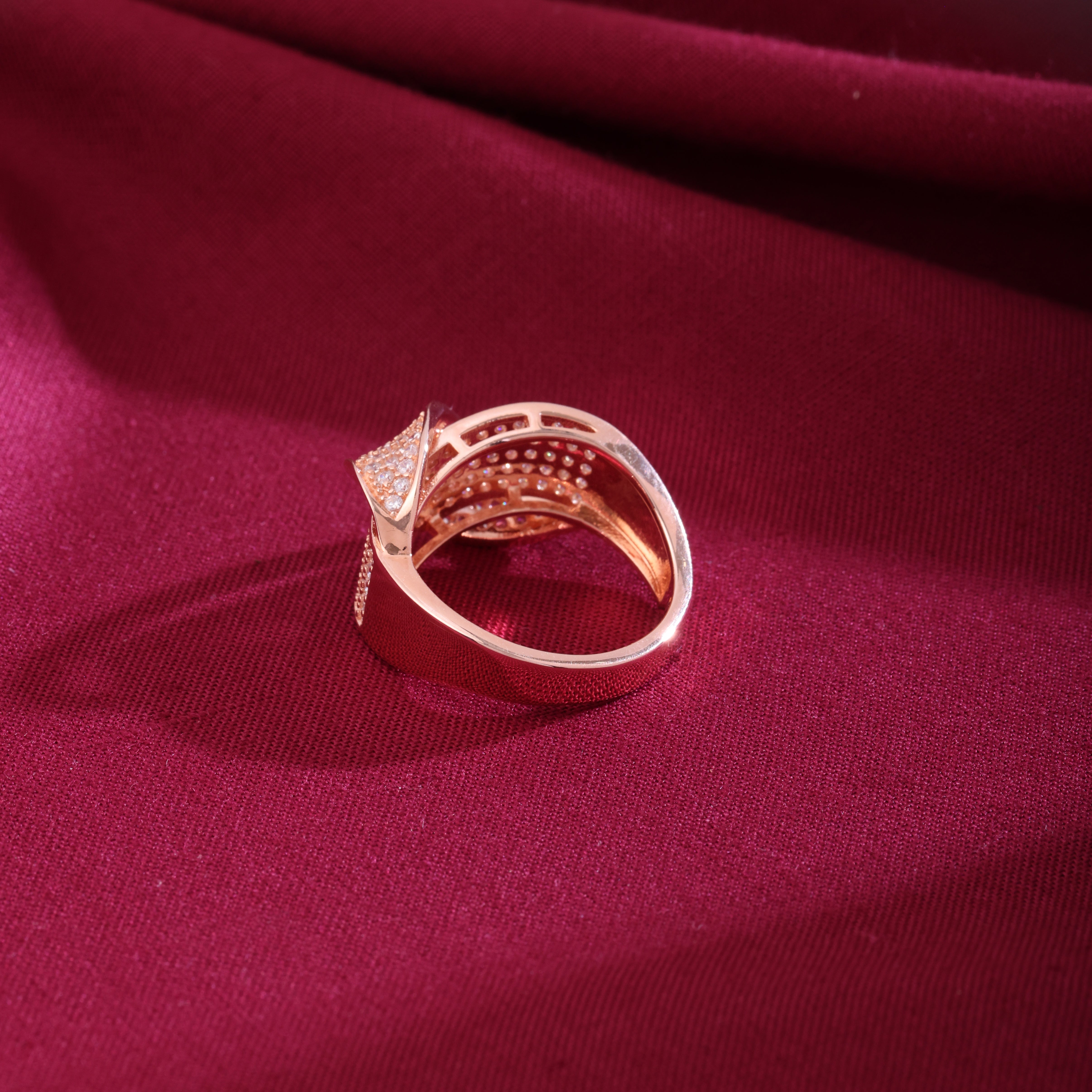 Rose Dazzle 925 Ring