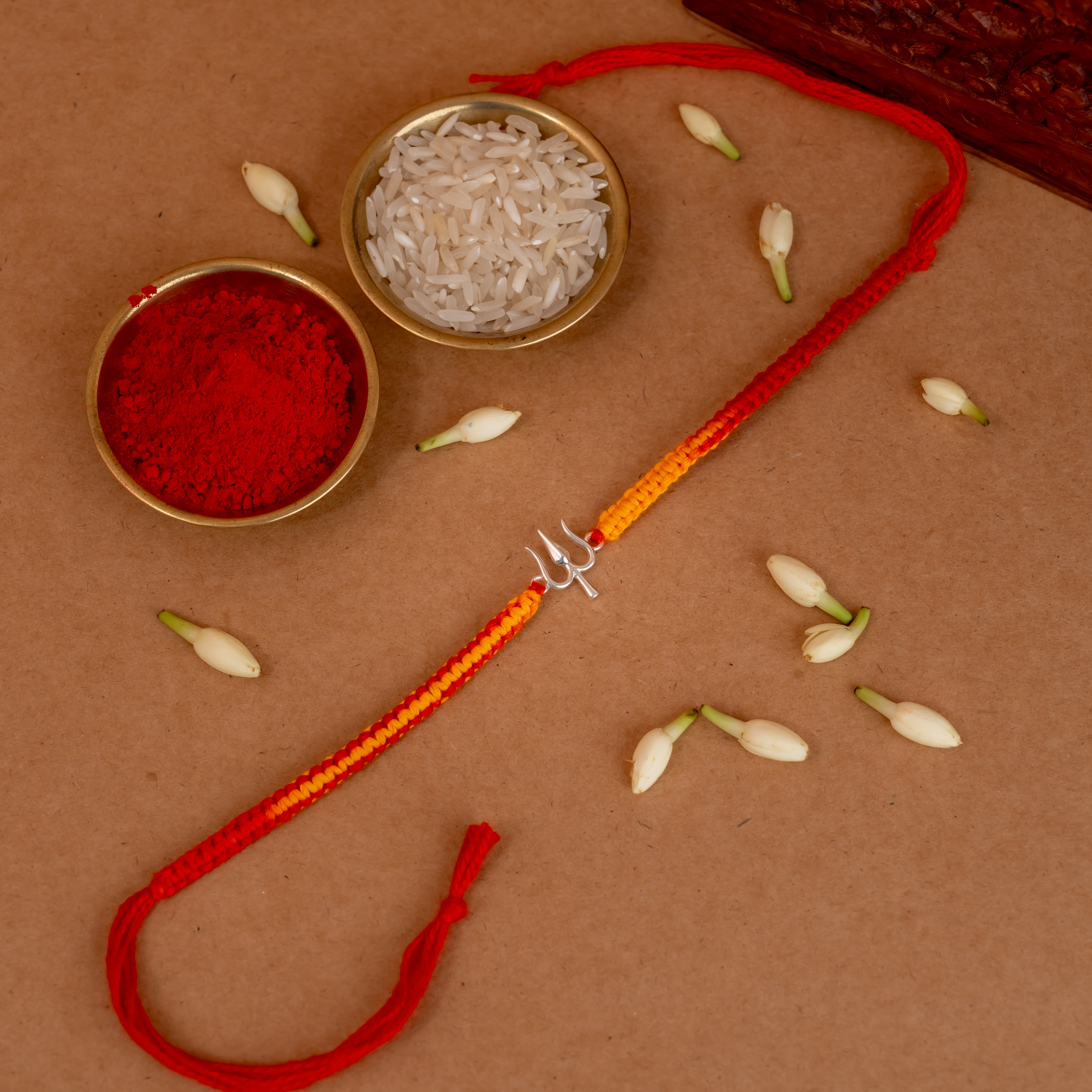 Trishul 925 Silver Rakhi
