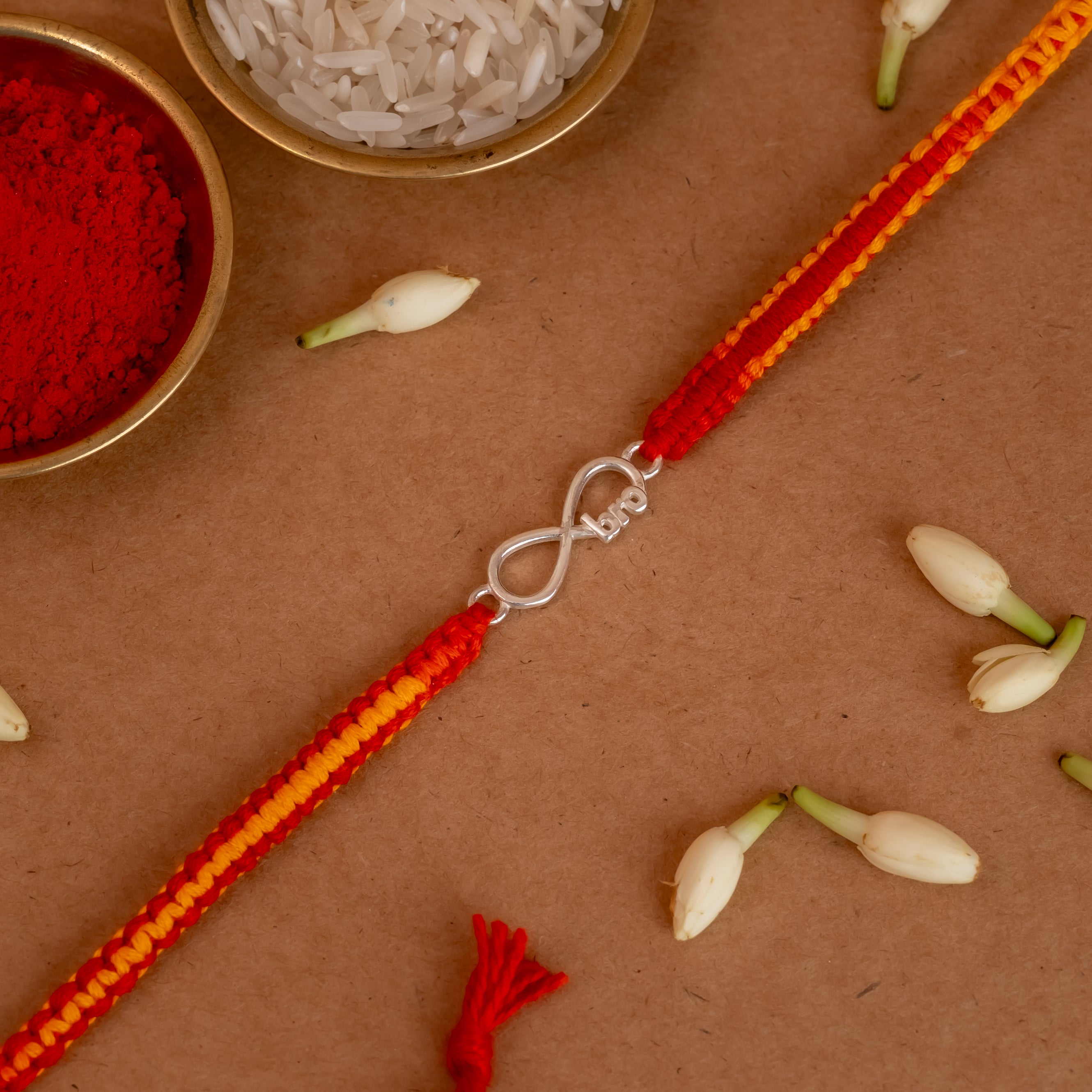 Infinity Bro 925 Silver Rakhi
