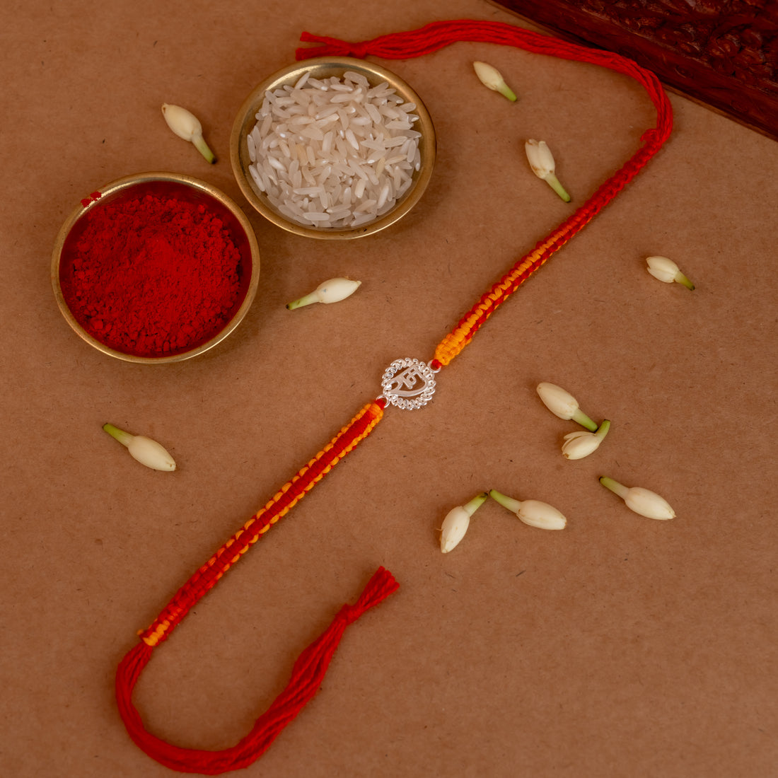 Shree Ram 925 Silver Rakhi